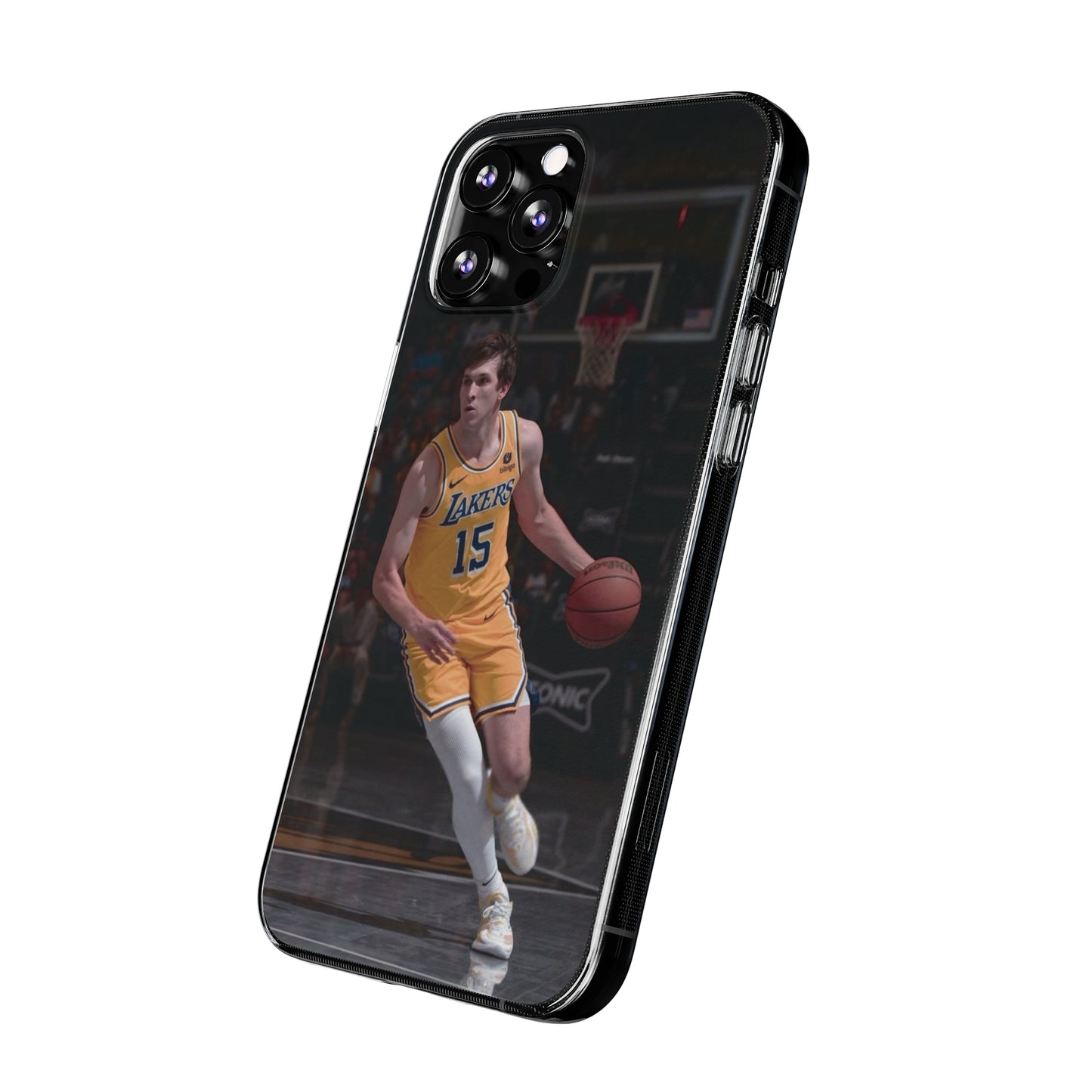 Austin Reaves Basketball Player Soft Phone Case - Lakers Fan Accessory