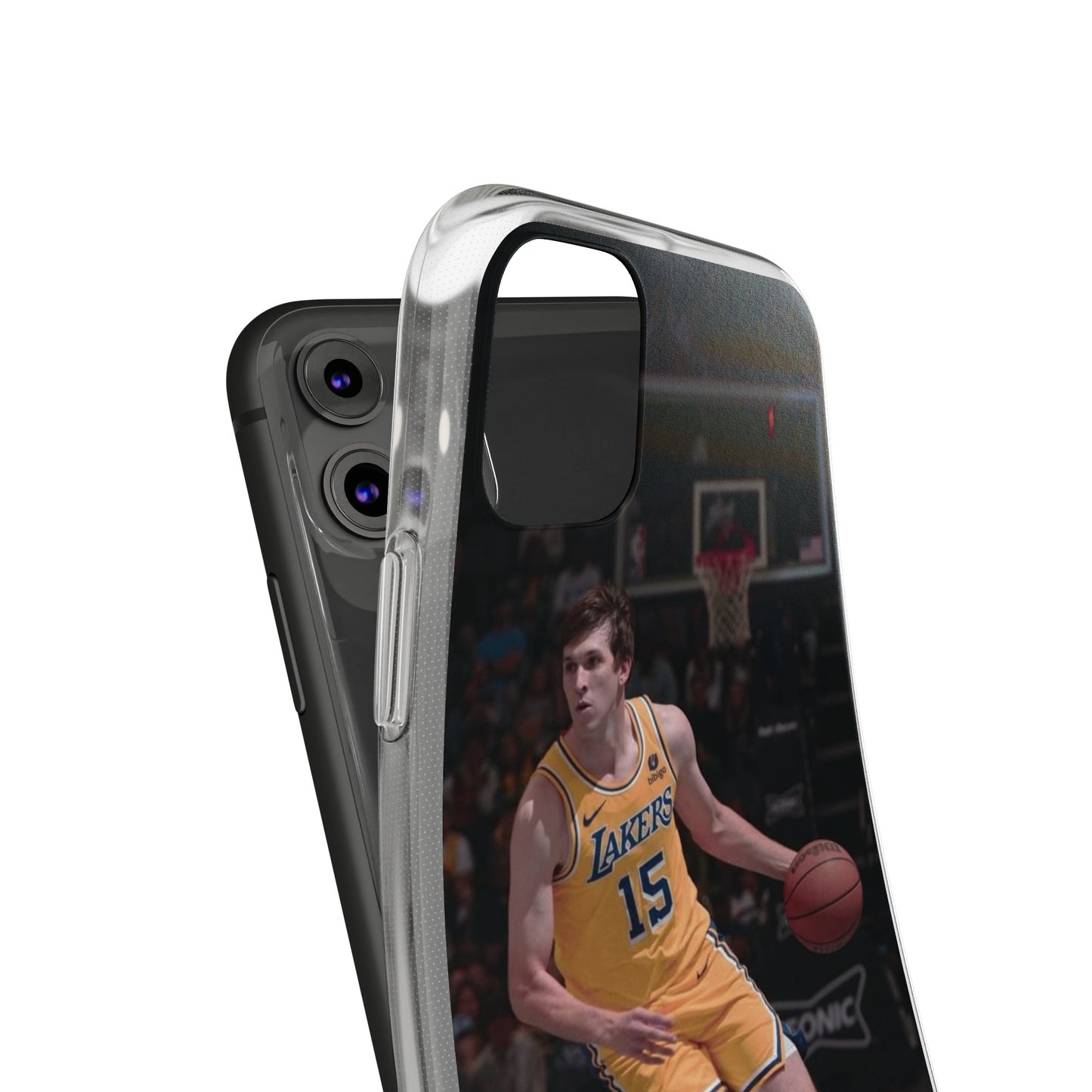 Austin Reaves Basketball Player Soft Phone Case - Lakers Fan Accessory