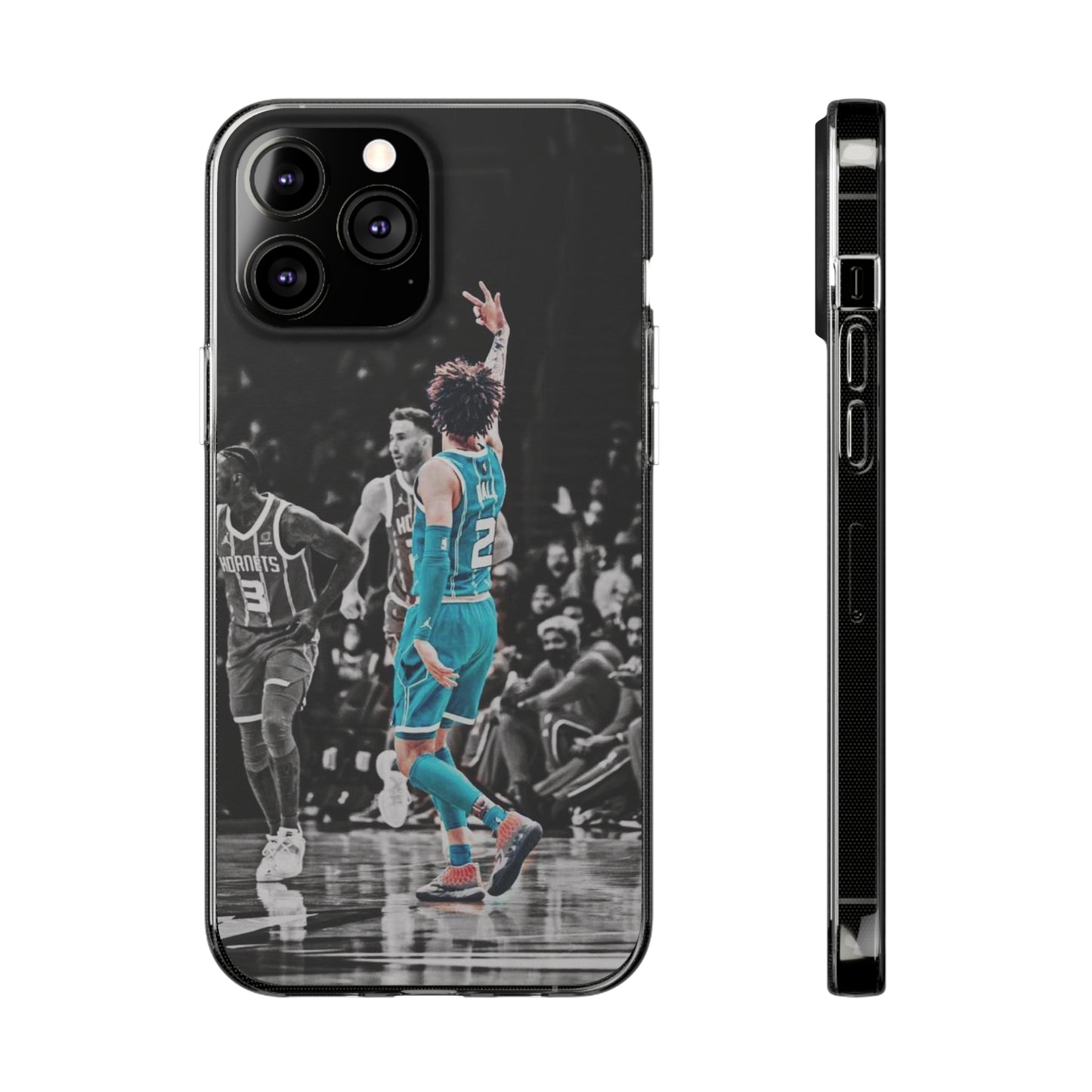 LaMelo Ball Sporty Soft Phone Case with Dynamic Player Design
