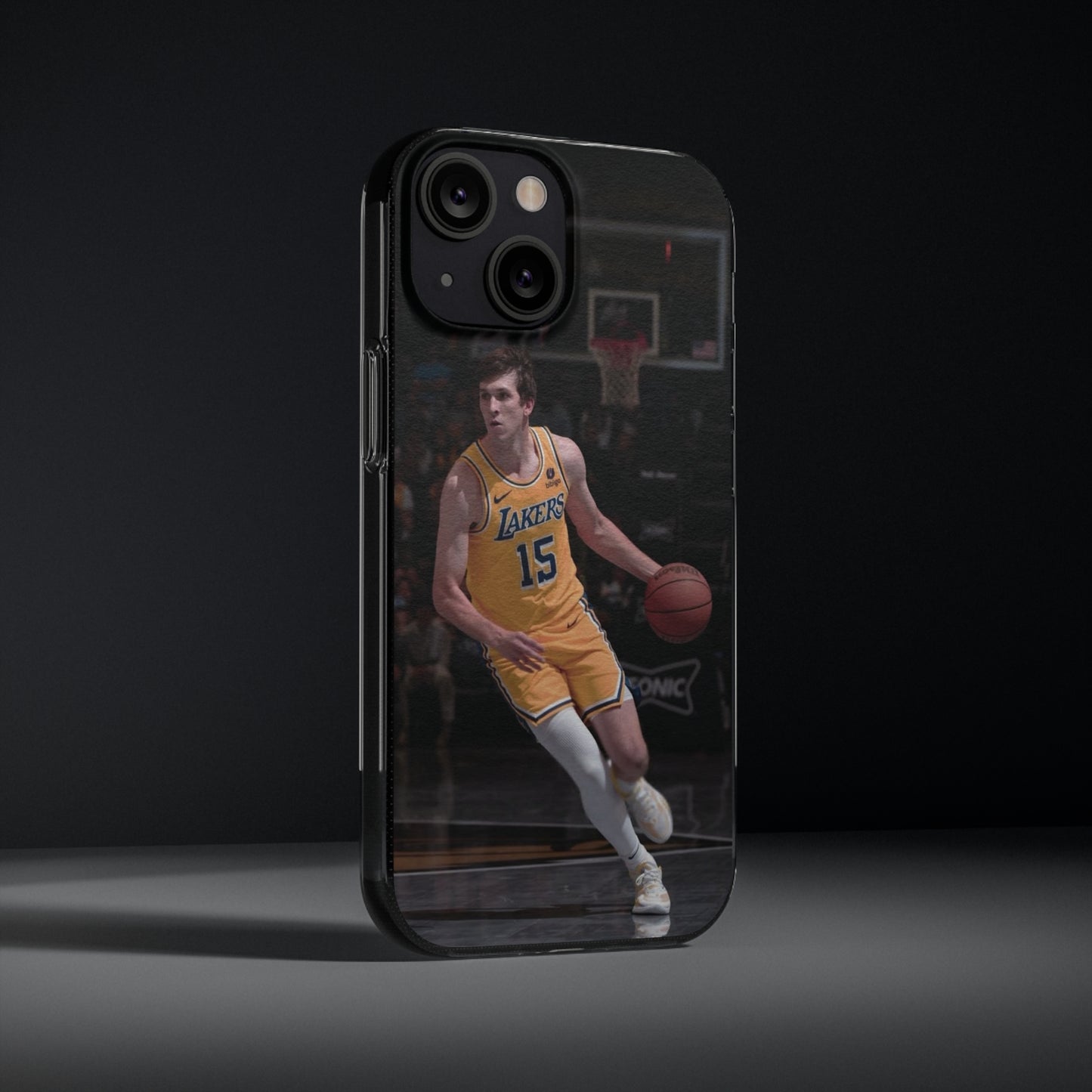 Austin Reaves Basketball Player Soft Phone Case - Lakers Fan Accessory