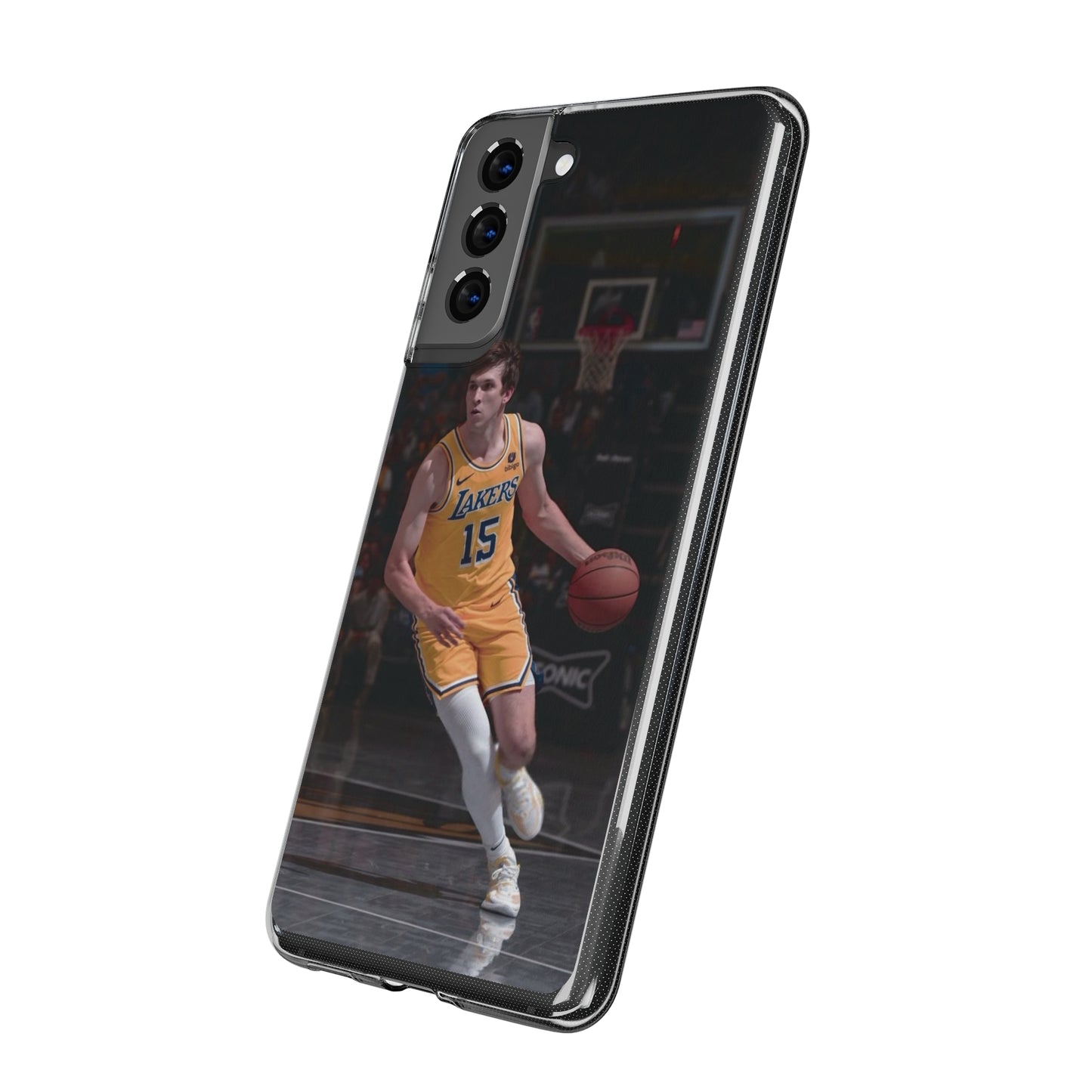 Austin Reaves Basketball Player Soft Phone Case - Lakers Fan Accessory