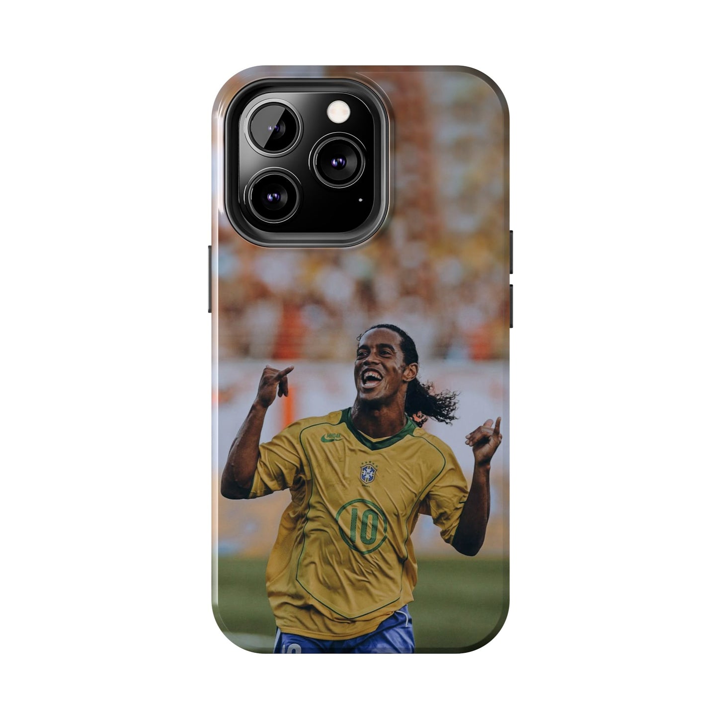 Ronaldinho Soccer Fan Tough Phone Cases - Celebration Design