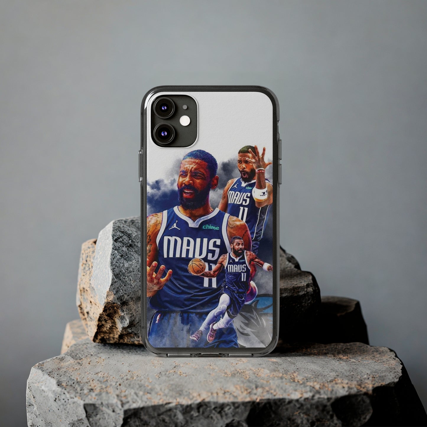Kyrie Ivring Soft Phone Case with Basketball Theme - Perfect for Sports Fans