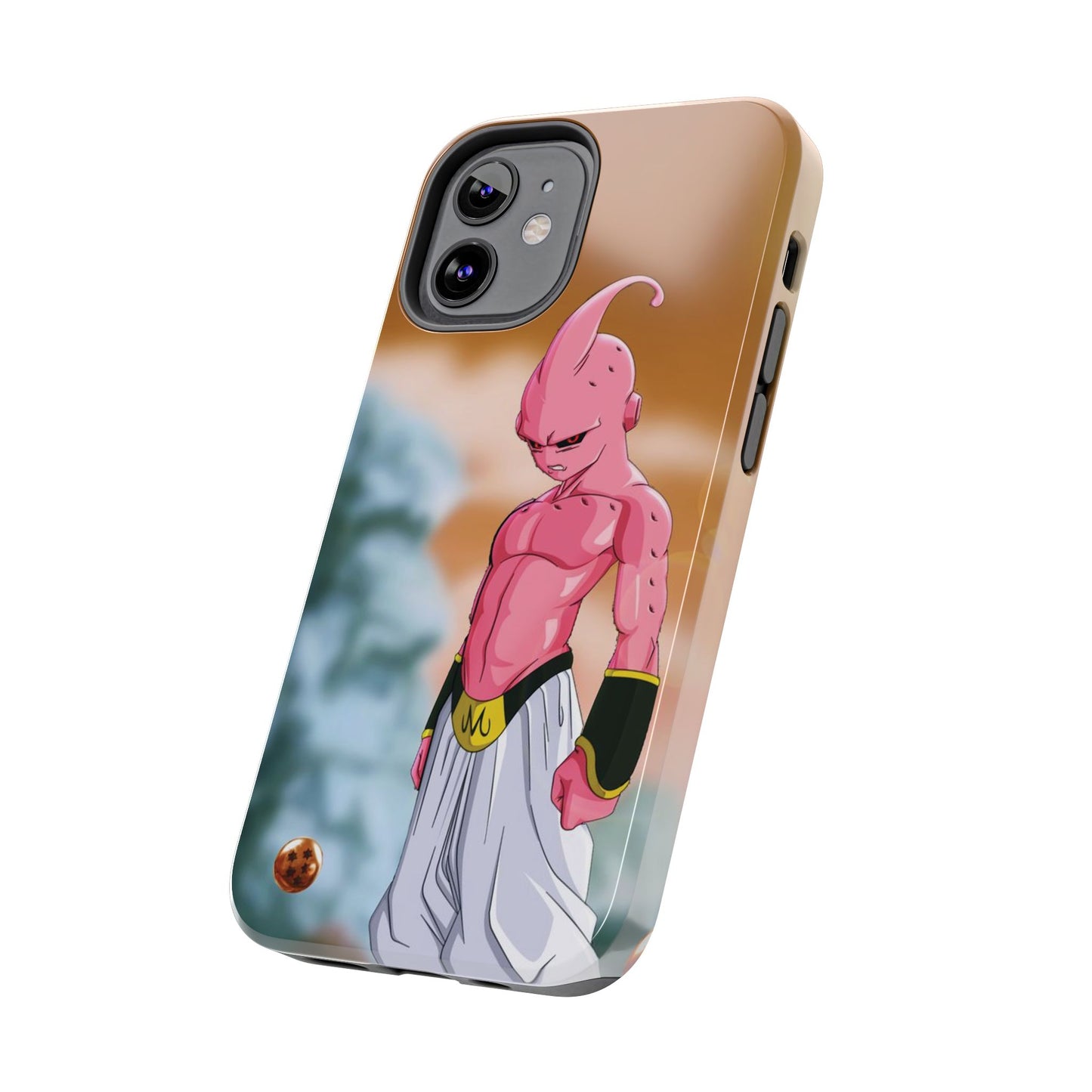 Majin Buu Fierce Dragon Ball Tough Phone Case - Majin Buu Design