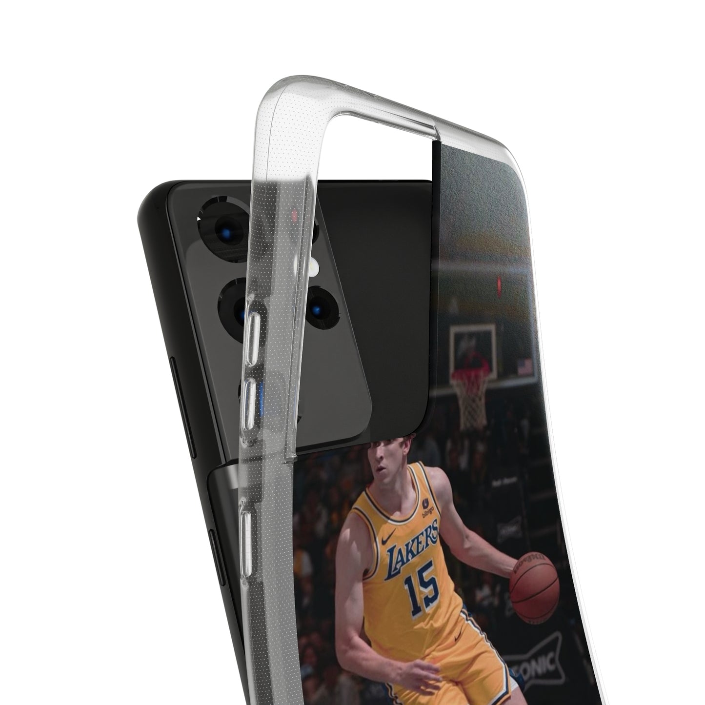 Austin Reaves Basketball Player Soft Phone Case - Lakers Fan Accessory