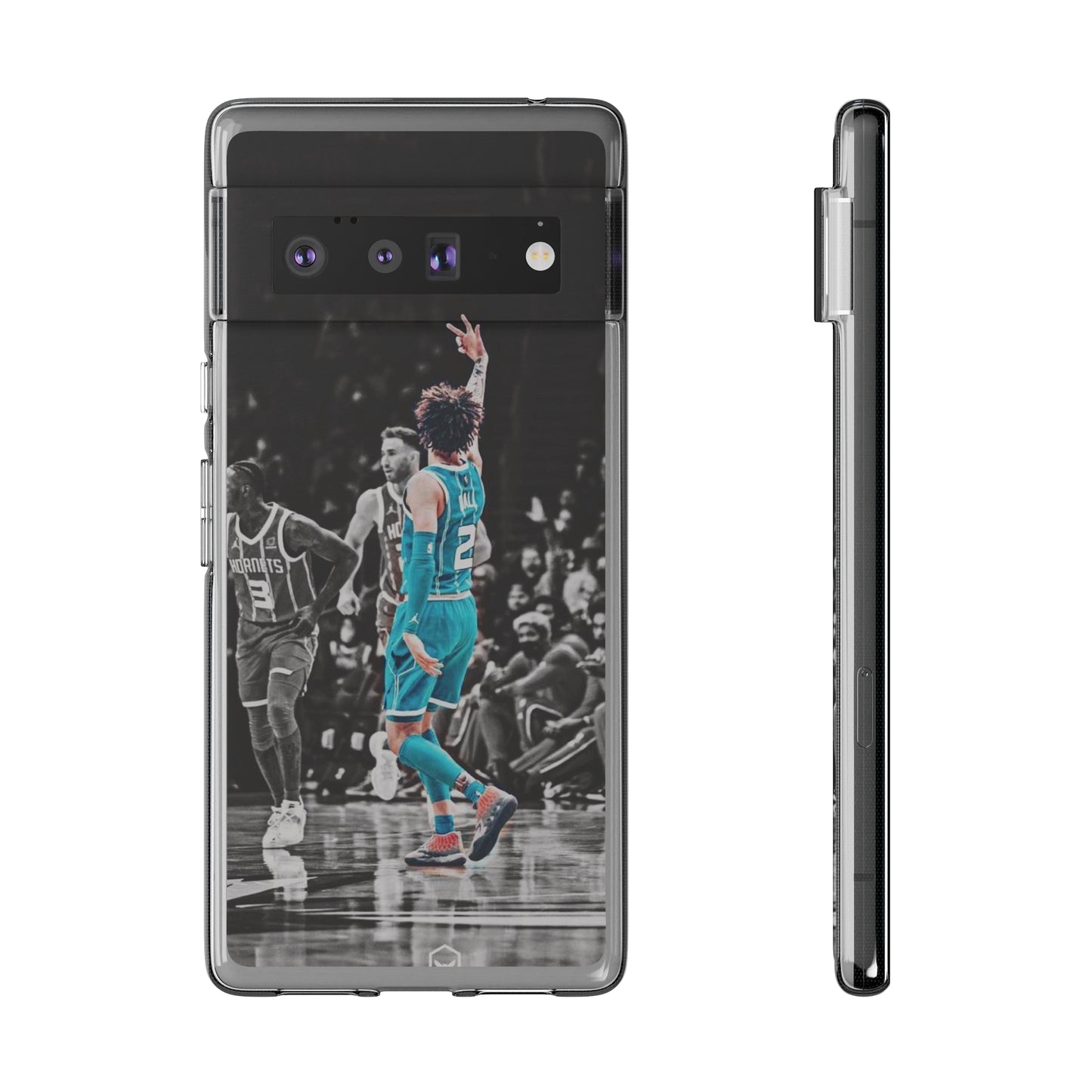 LaMelo Ball Sporty Soft Phone Case with Dynamic Player Design