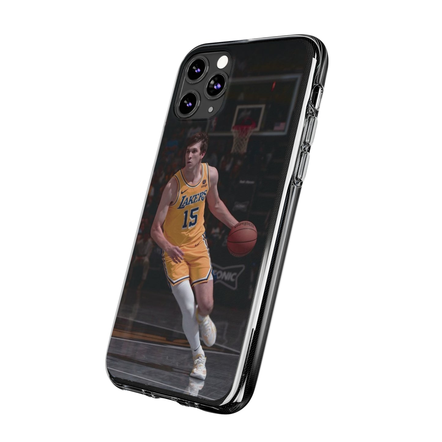 Austin Reaves Basketball Player Soft Phone Case - Lakers Fan Accessory
