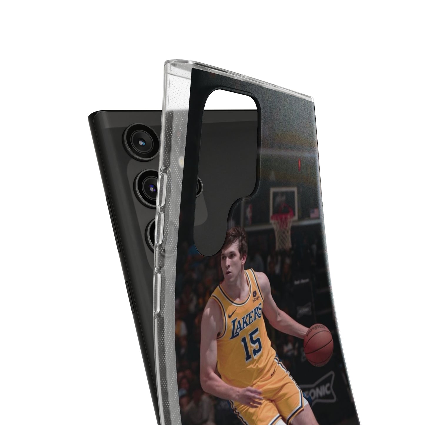 Austin Reaves Basketball Player Soft Phone Case - Lakers Fan Accessory