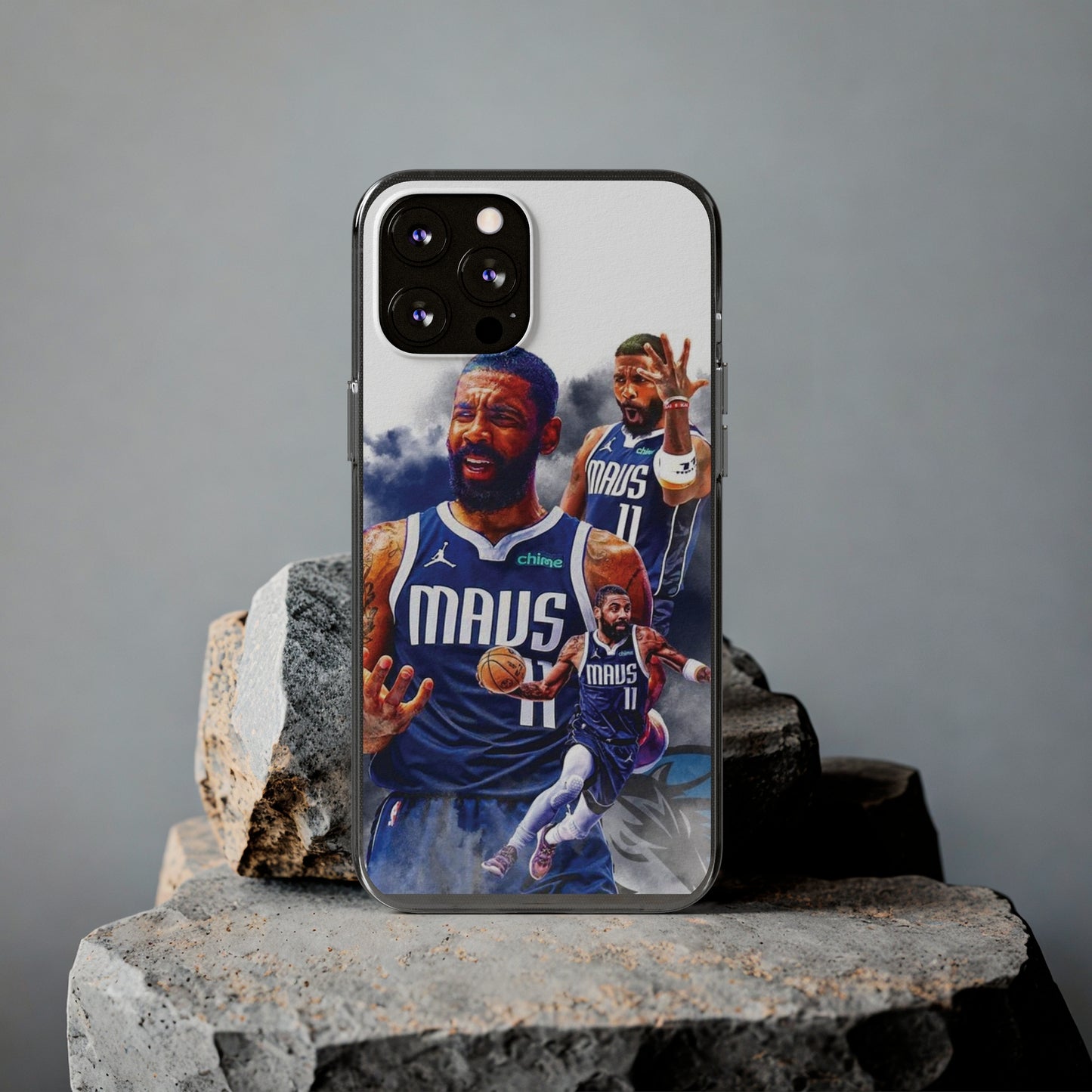 Kyrie Ivring Soft Phone Case with Basketball Theme - Perfect for Sports Fans