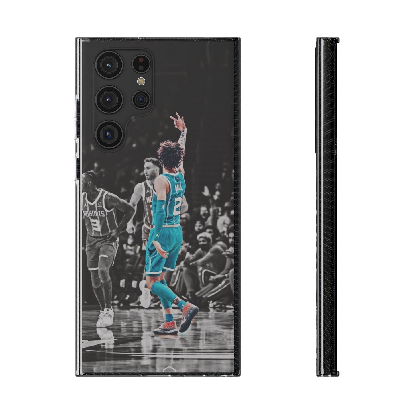 LaMelo Ball Sporty Soft Phone Case with Dynamic Player Design