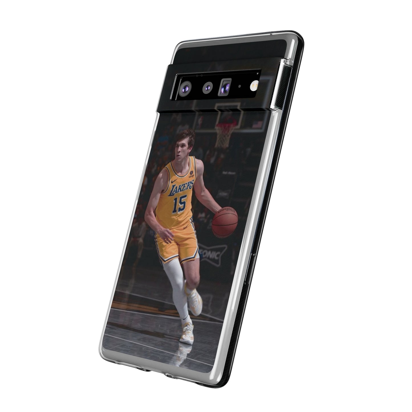 Austin Reaves Basketball Player Soft Phone Case - Lakers Fan Accessory