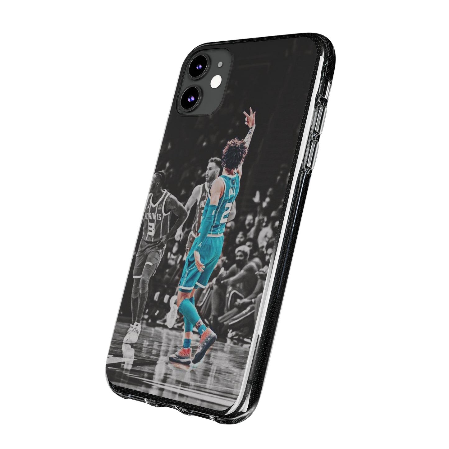 LaMelo Ball Sporty Soft Phone Case with Dynamic Player Design