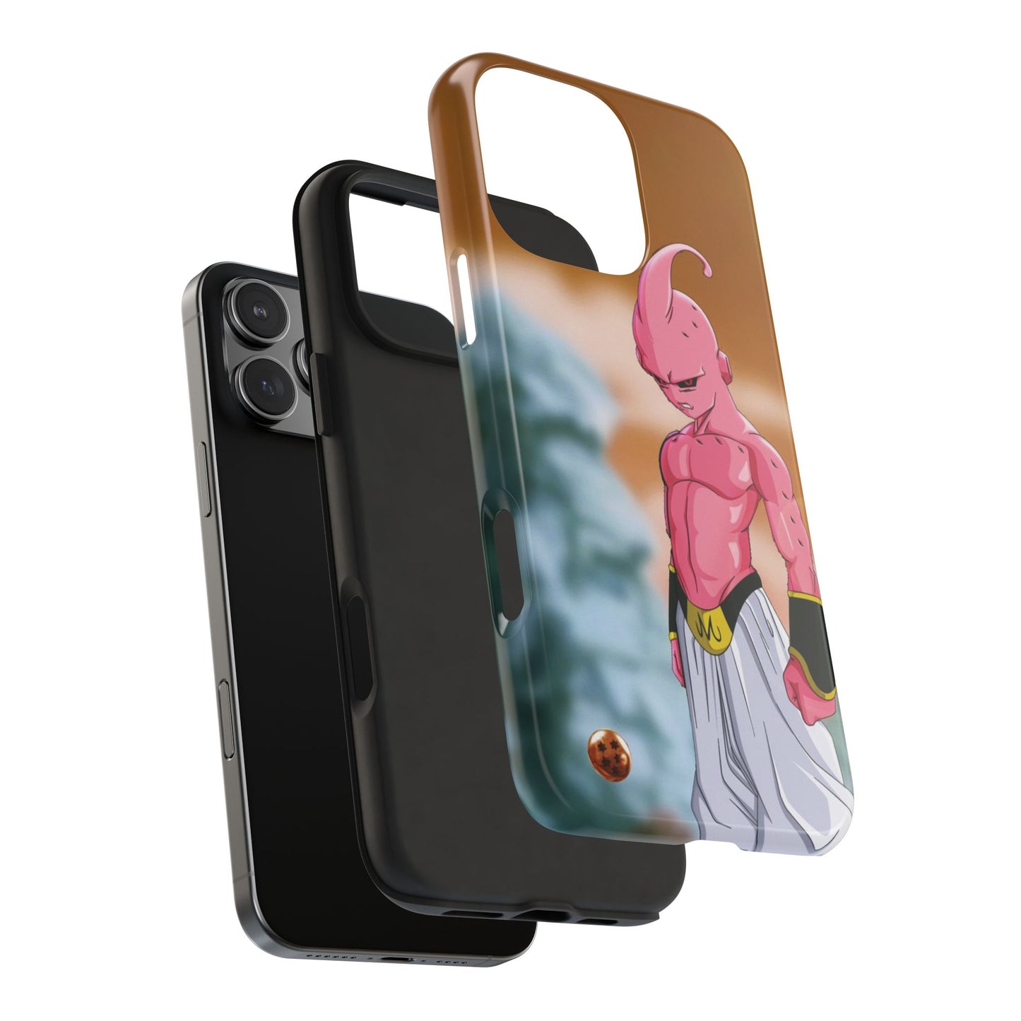 Majin Buu Fierce Dragon Ball Tough Phone Case - Majin Buu Design