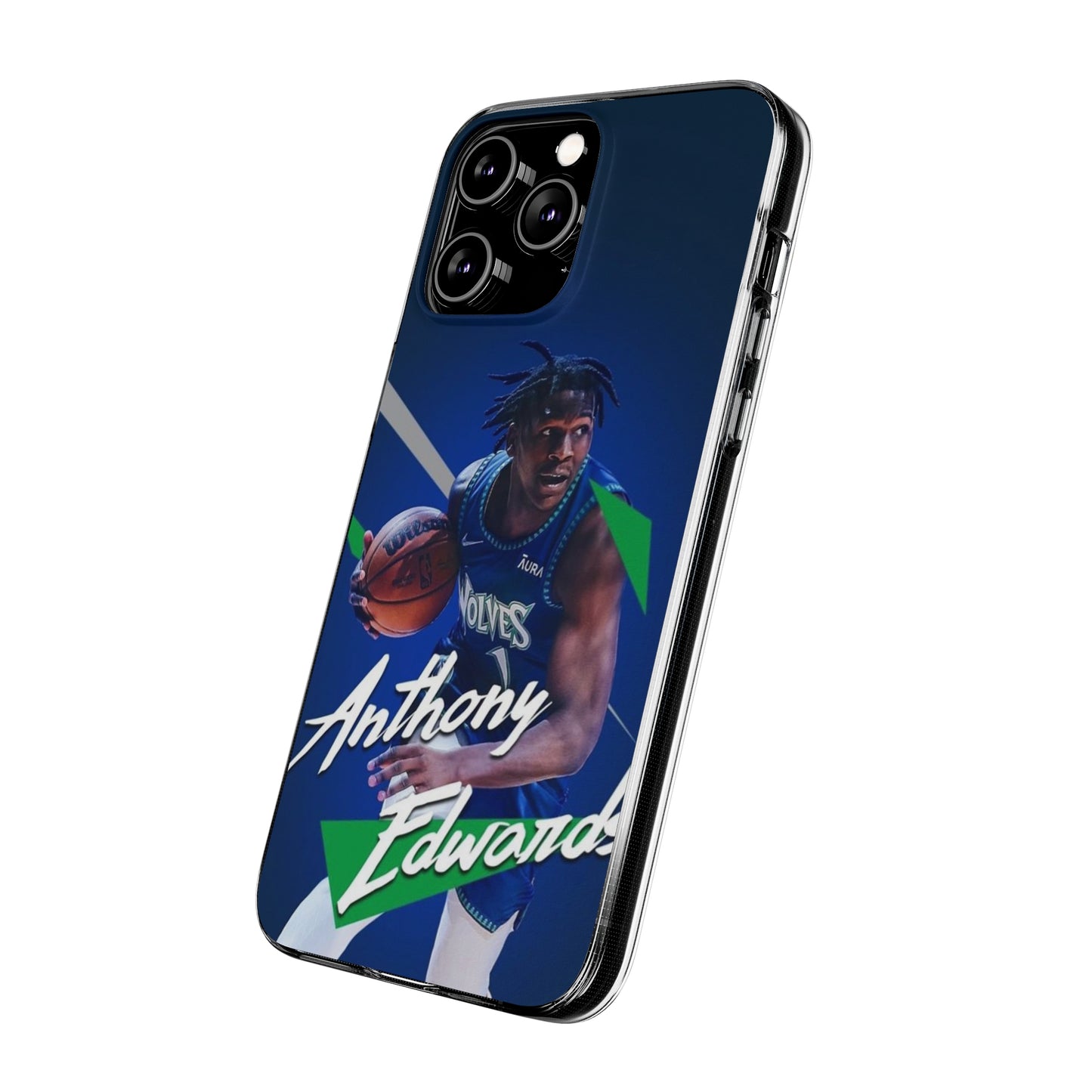 Anthony Edwards Soft Phone Case - Basketball Fan Accessory