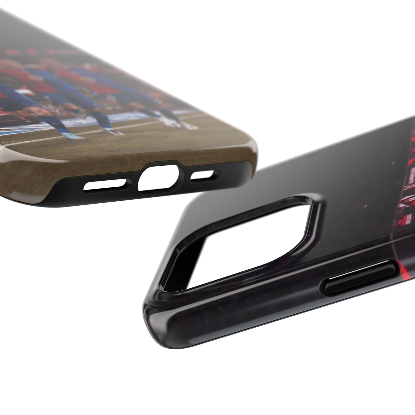 Lewandowski, Raphinha, Lamine Yamal Soccer Team Tough Phone Case - Durable Protection for Fans!