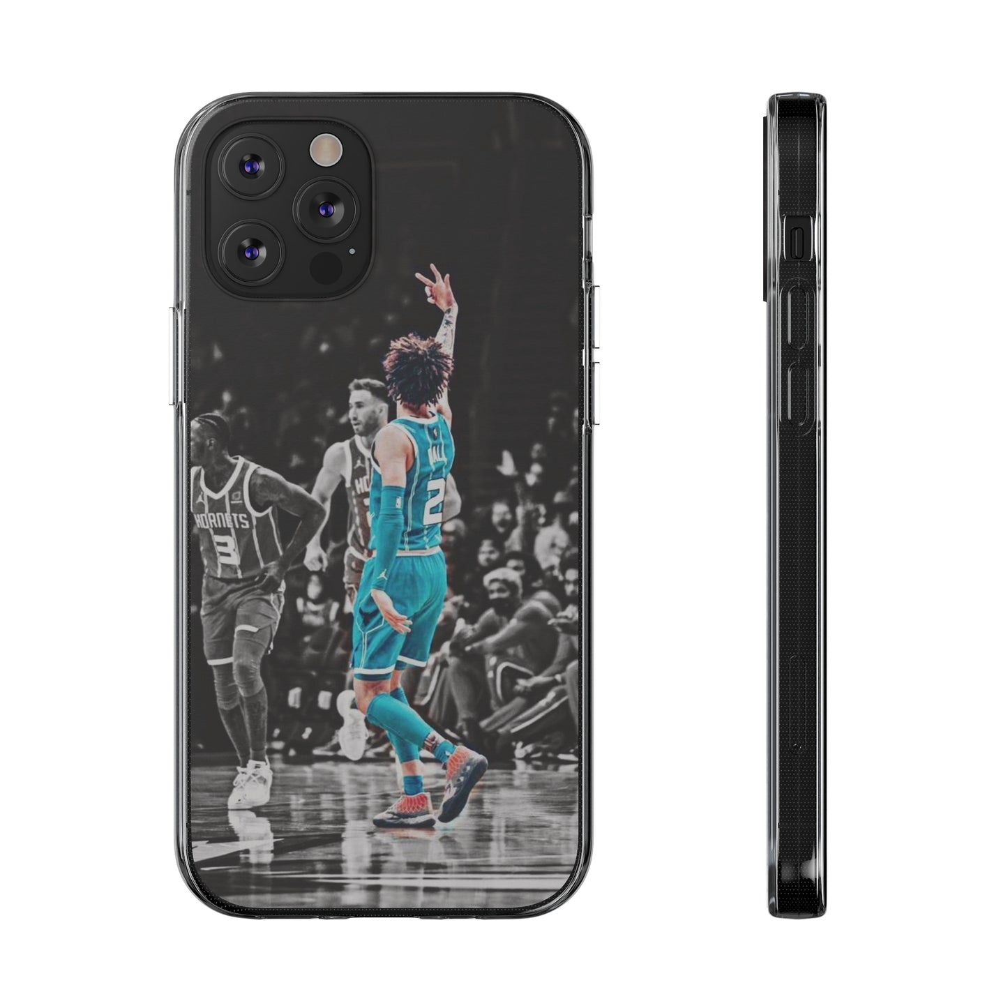 LaMelo Ball Sporty Soft Phone Case with Dynamic Player Design