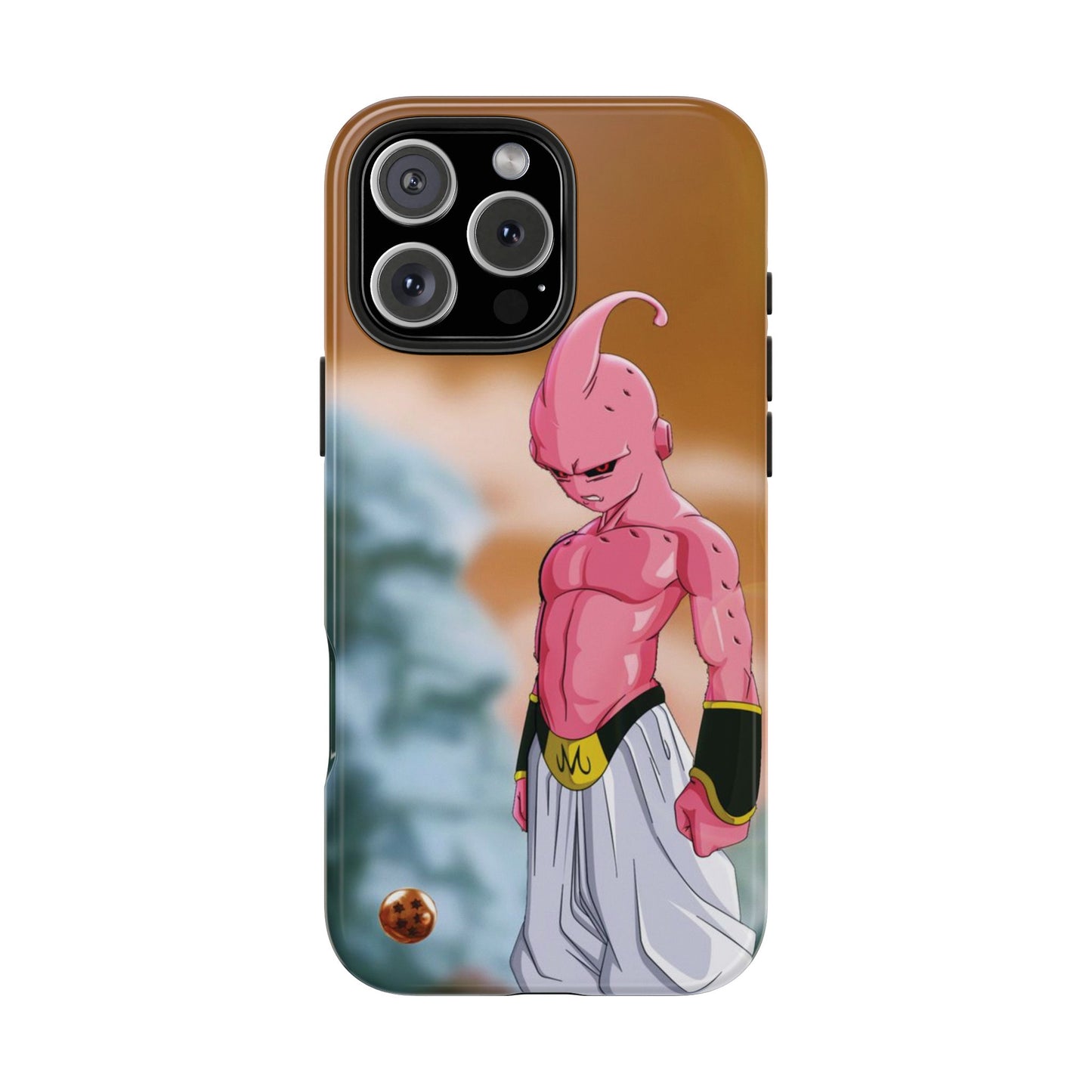 Majin Buu Fierce Dragon Ball Tough Phone Case - Majin Buu Design