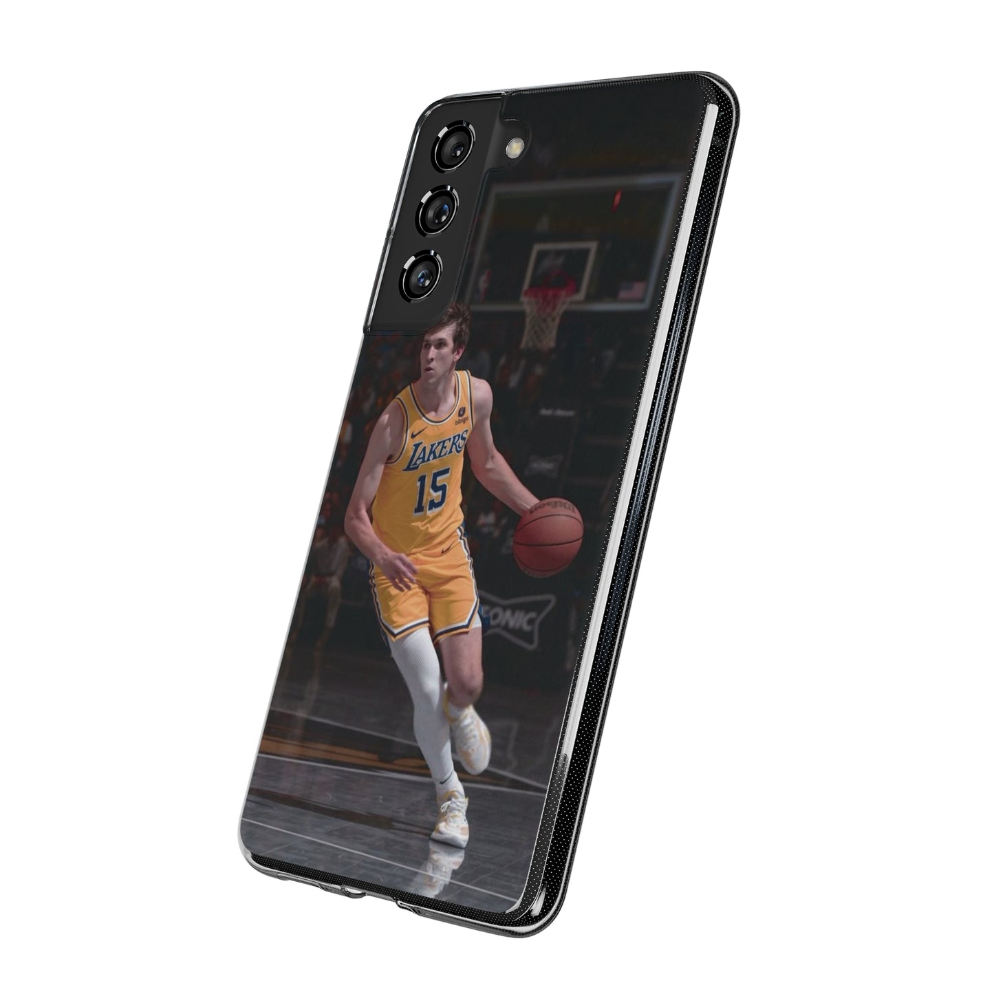Austin Reaves Basketball Player Soft Phone Case - Lakers Fan Accessory