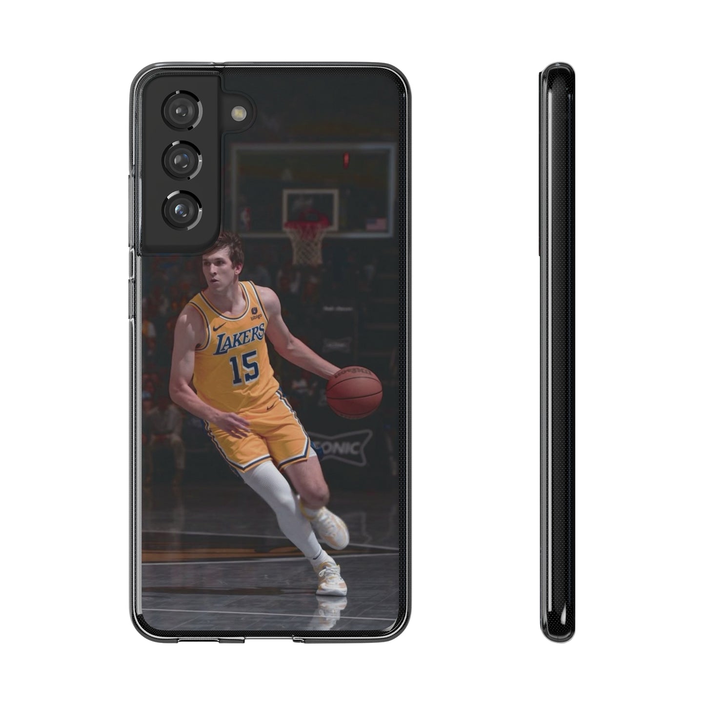 Austin Reaves Basketball Player Soft Phone Case - Lakers Fan Accessory