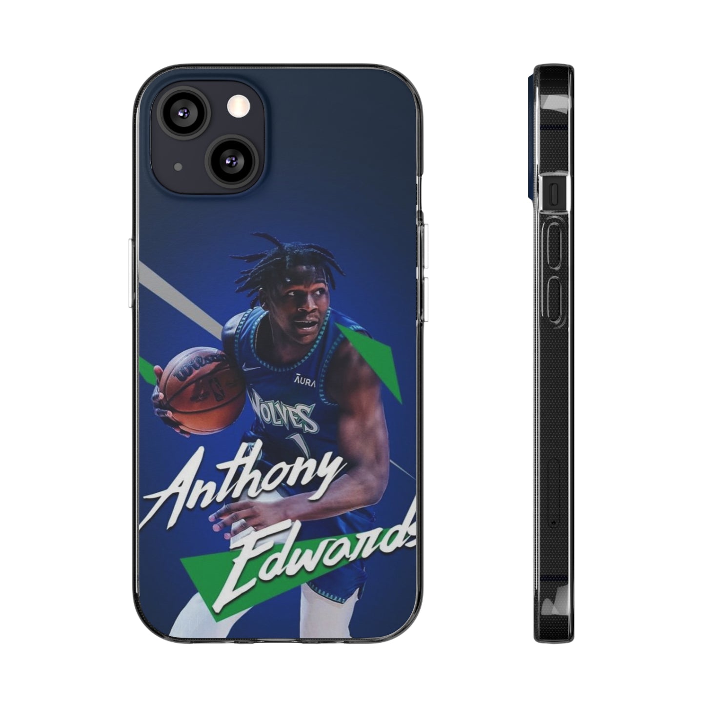 Anthony Edwards Soft Phone Case - Basketball Fan Accessory