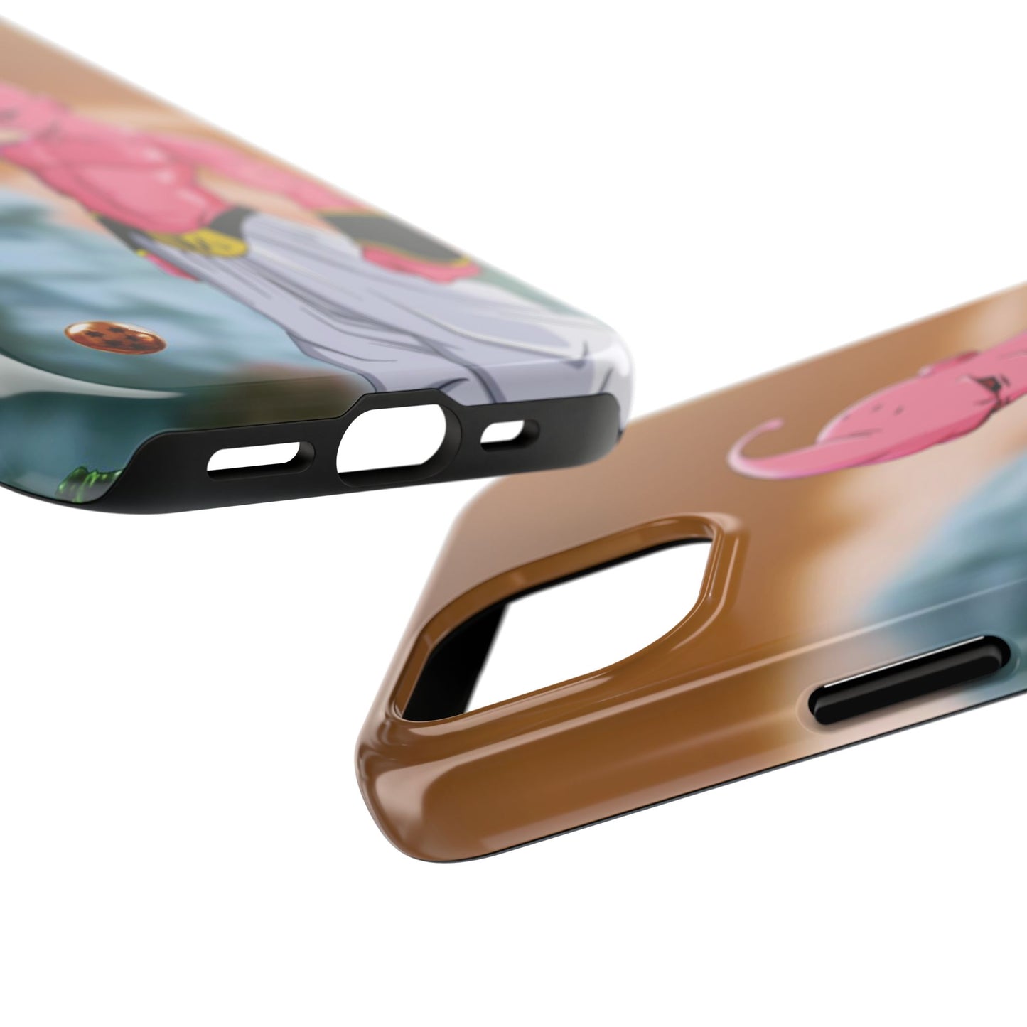 Majin Buu Fierce Dragon Ball Tough Phone Case - Majin Buu Design