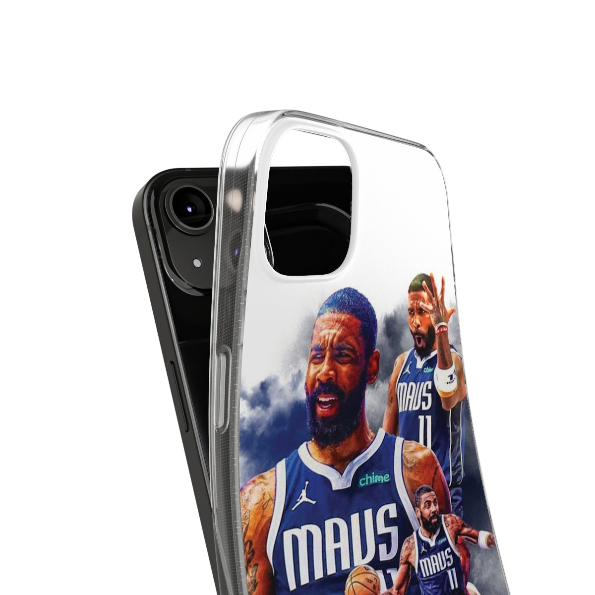 Kyrie Ivring Soft Phone Case with Basketball Theme - Perfect for Sports Fans