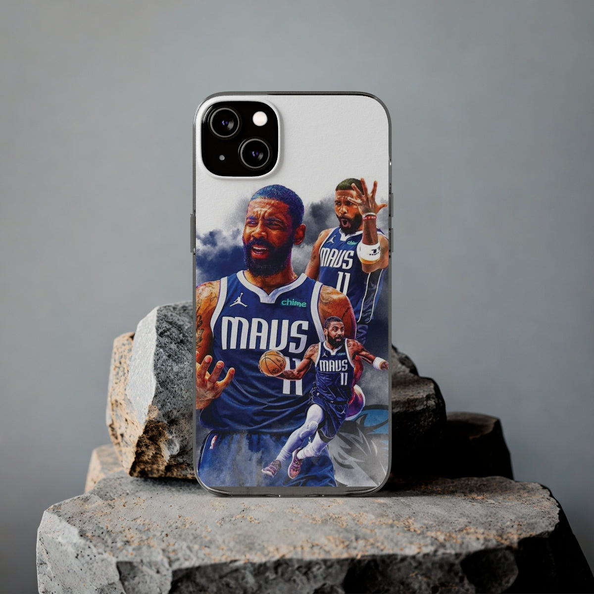 Kyrie Ivring Soft Phone Case with Basketball Theme - Perfect for Sports Fans