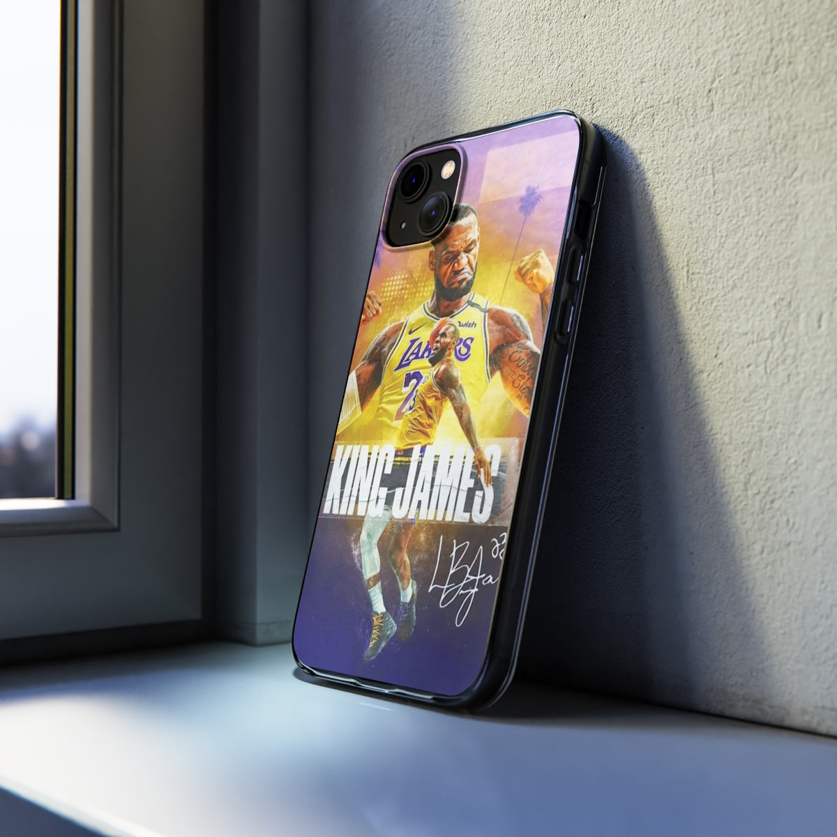 LeBron James Soft Phone Case - Sports Fan Essential for Lakers Lovers