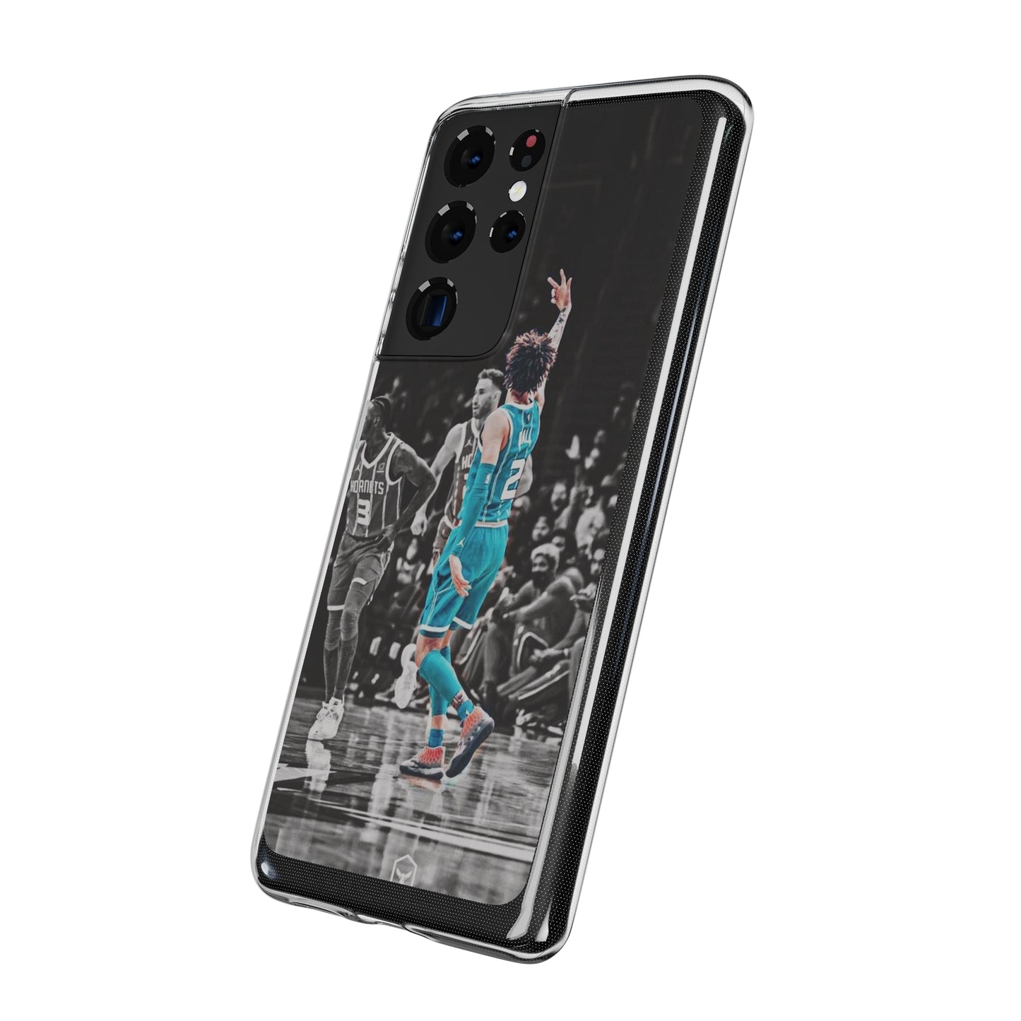 LaMelo Ball Sporty Soft Phone Case with Dynamic Player Design