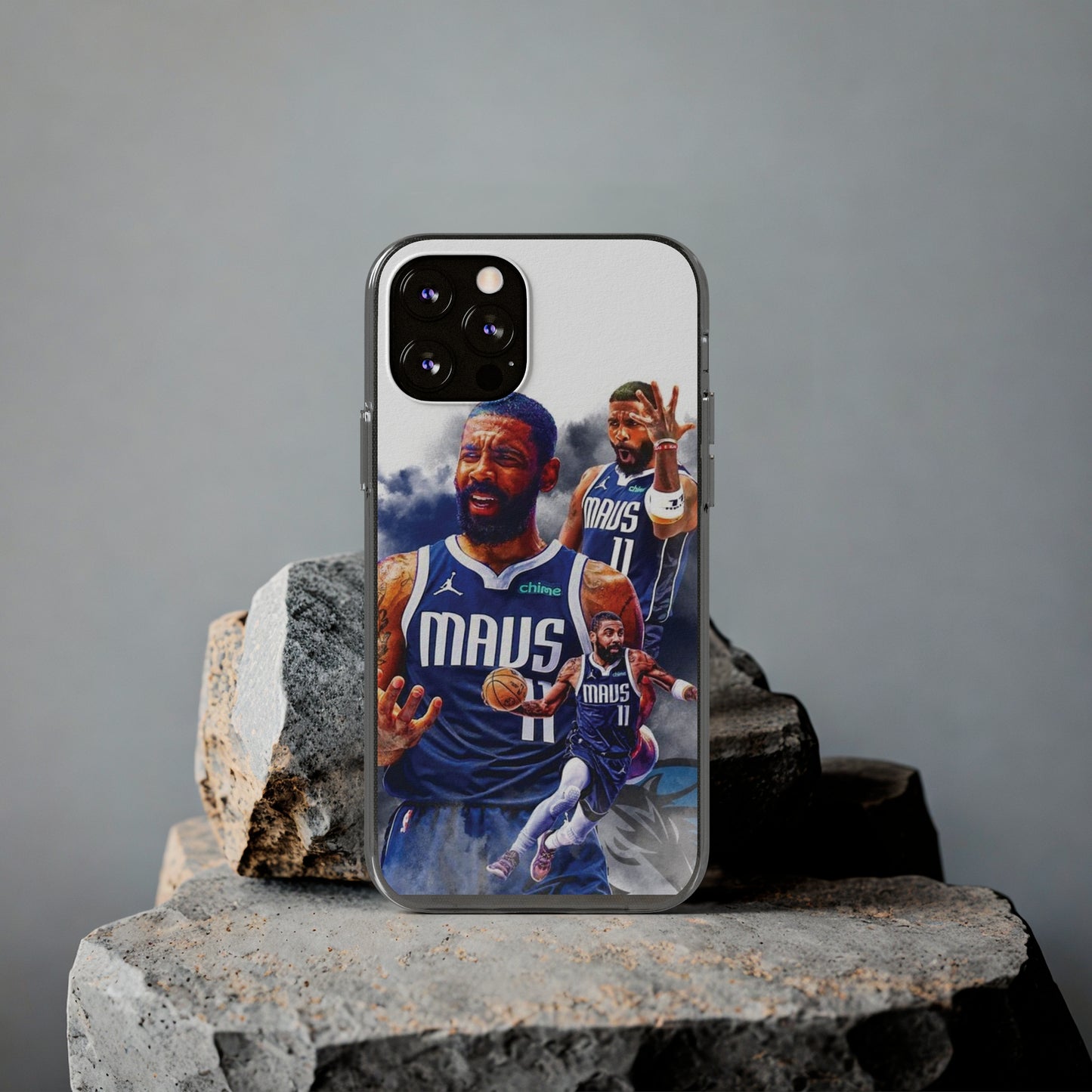 Kyrie Ivring Soft Phone Case with Basketball Theme - Perfect for Sports Fans