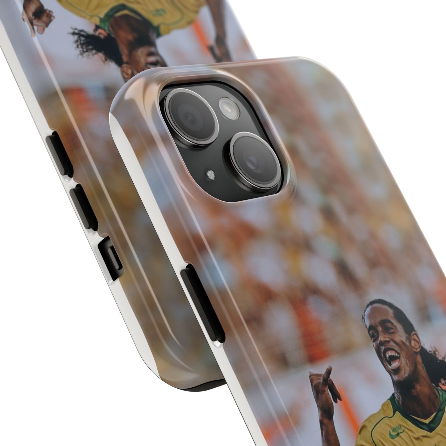 Ronaldinho Soccer Fan Tough Phone Cases - Celebration Design