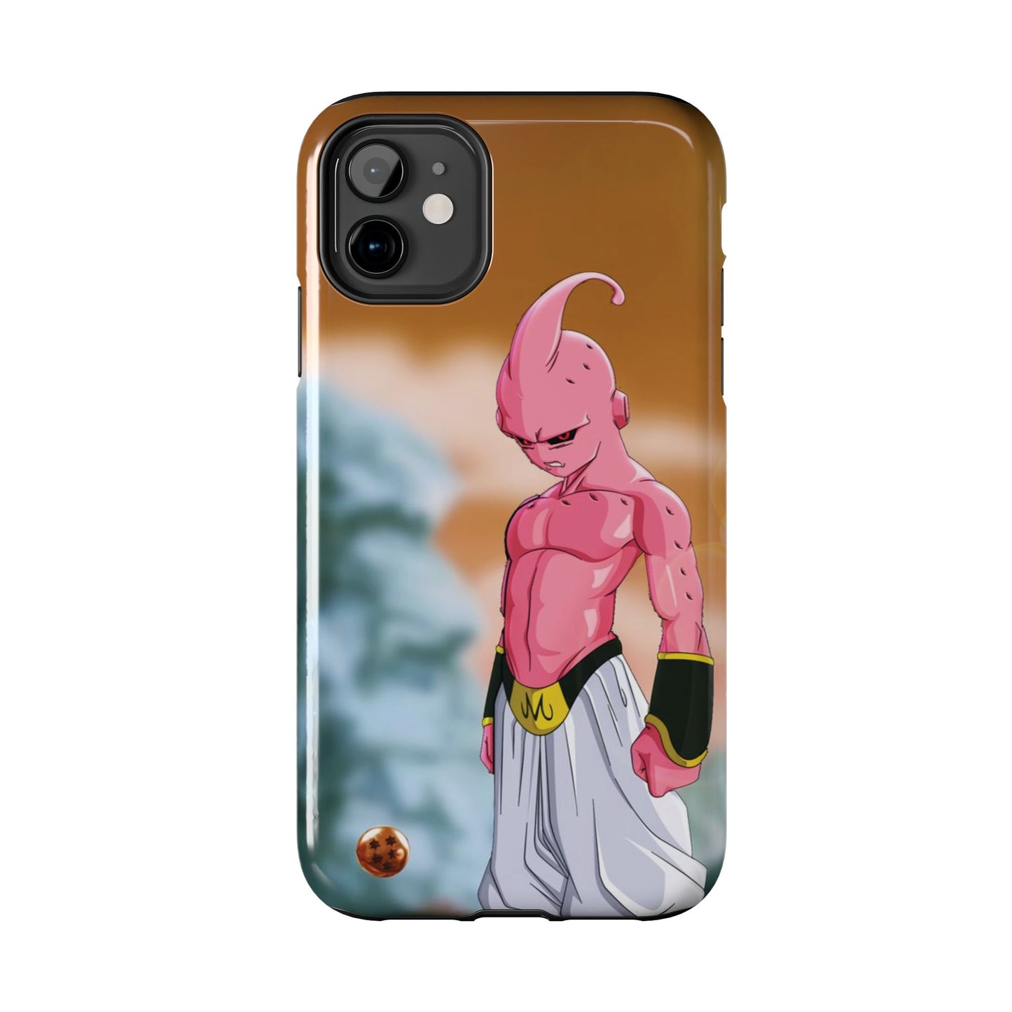 Majin Buu Fierce Dragon Ball Tough Phone Case - Majin Buu Design