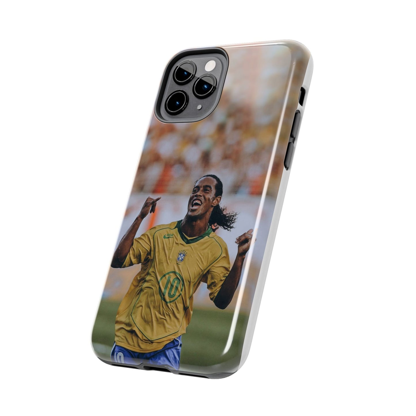 Ronaldinho Soccer Fan Tough Phone Cases - Celebration Design