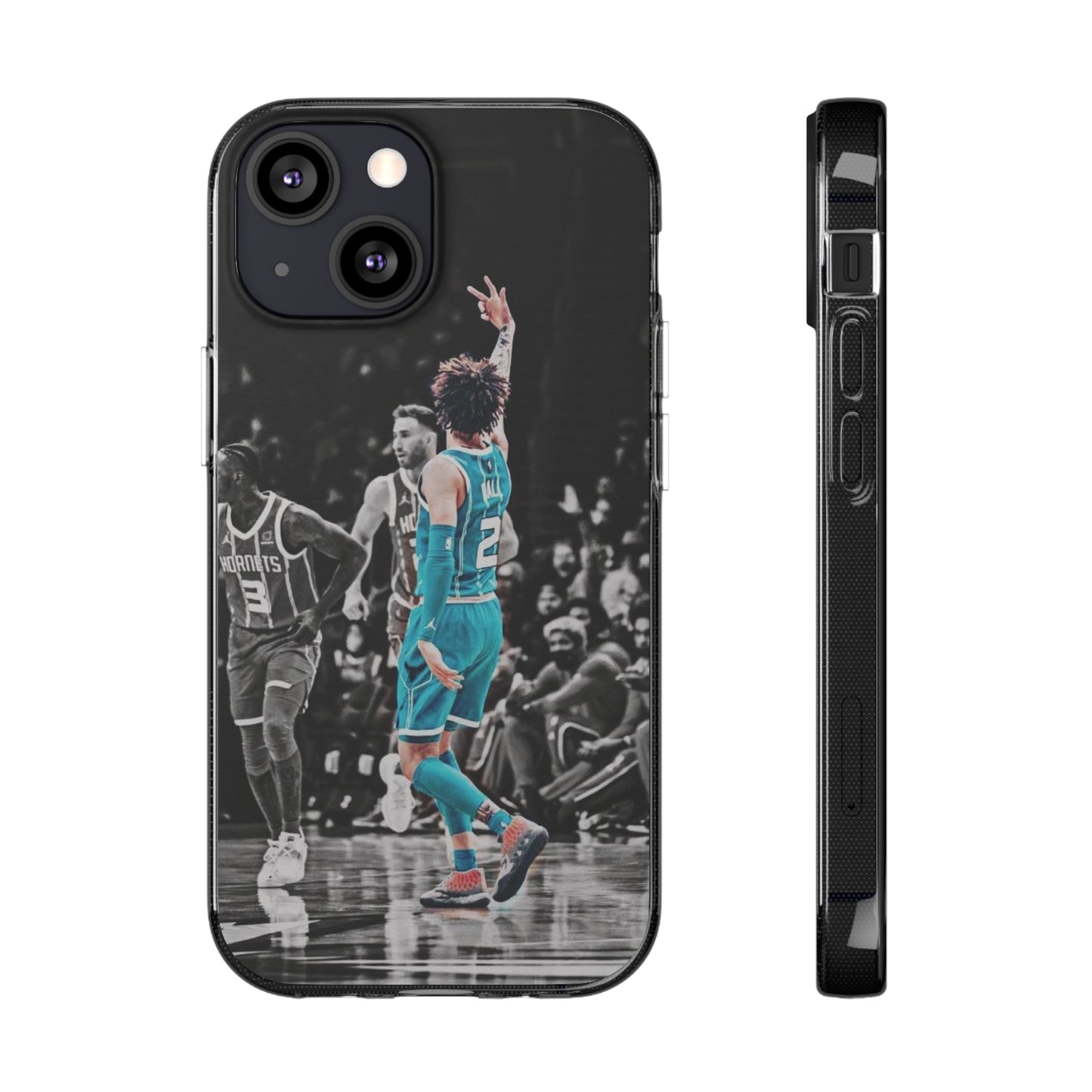 LaMelo Ball Sporty Soft Phone Case with Dynamic Player Design