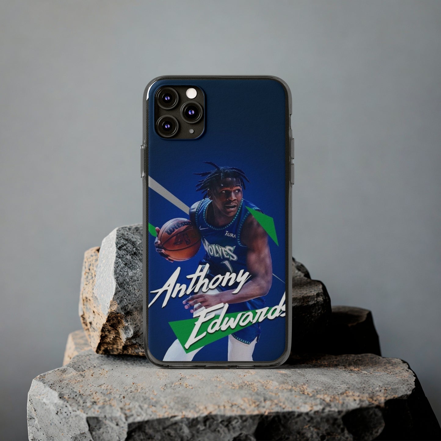 Anthony Edwards Soft Phone Case - Basketball Fan Accessory