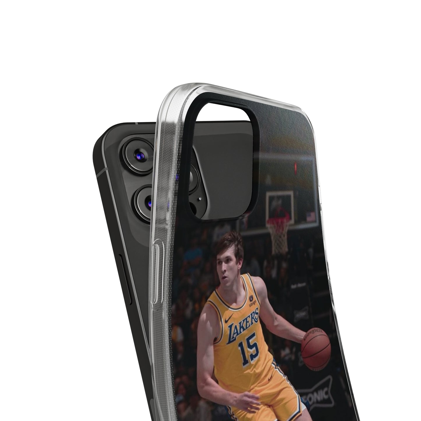 Austin Reaves Basketball Player Soft Phone Case - Lakers Fan Accessory