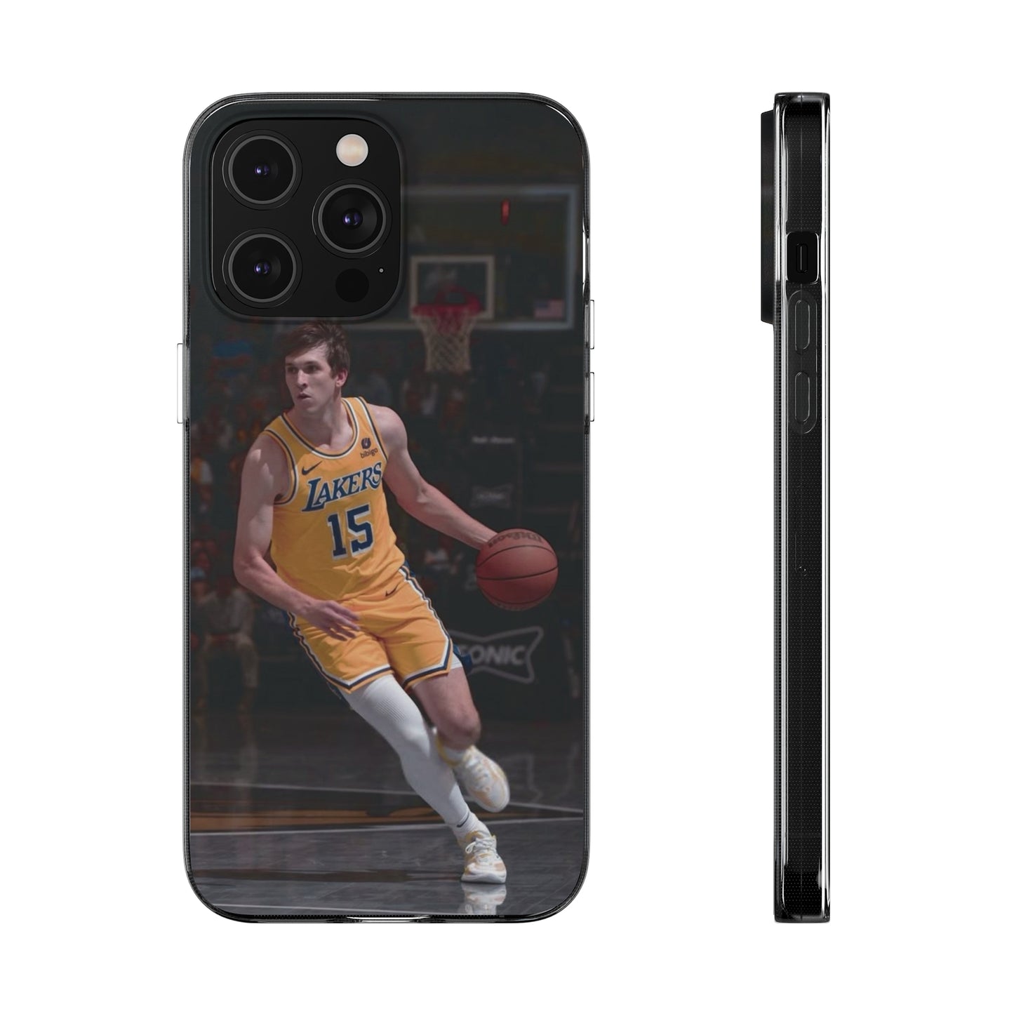 Austin Reaves Basketball Player Soft Phone Case - Lakers Fan Accessory