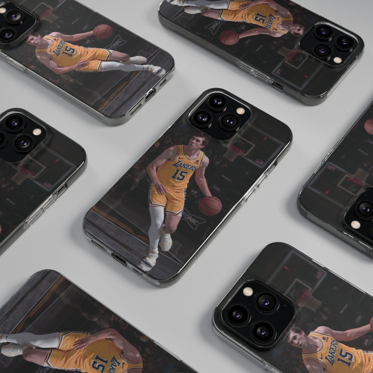 Austin Reaves Basketball Player Soft Phone Case - Lakers Fan Accessory