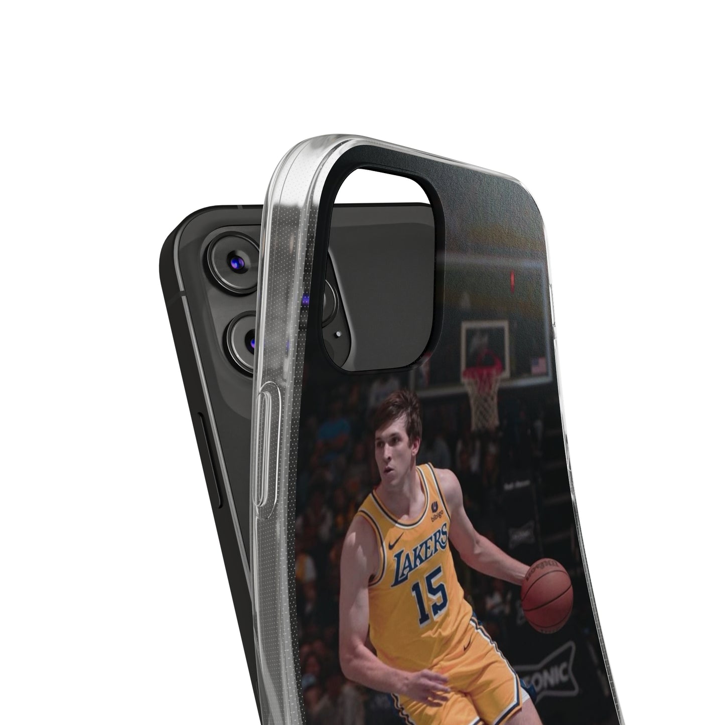 Austin Reaves Basketball Player Soft Phone Case - Lakers Fan Accessory