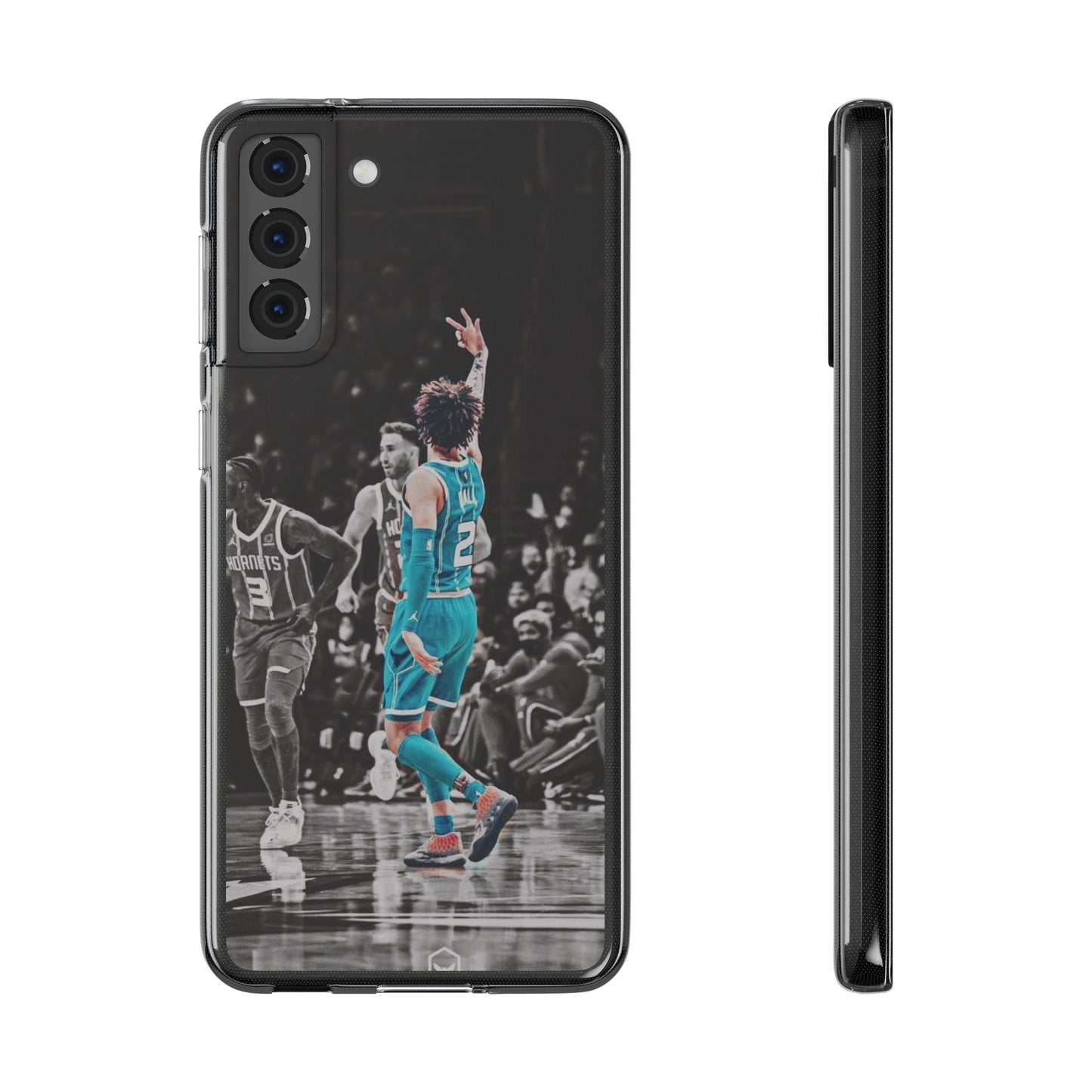 LaMelo Ball Sporty Soft Phone Case with Dynamic Player Design