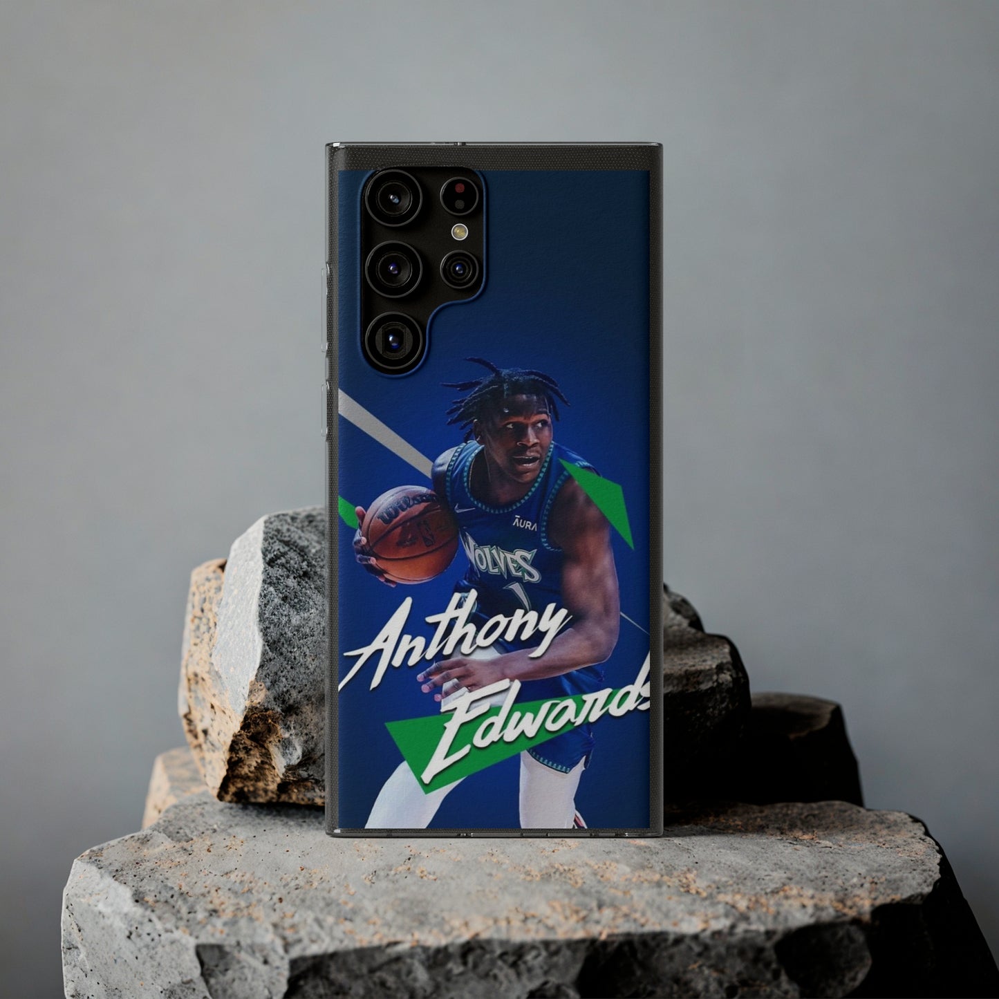 Anthony Edwards Soft Phone Case - Basketball Fan Accessory
