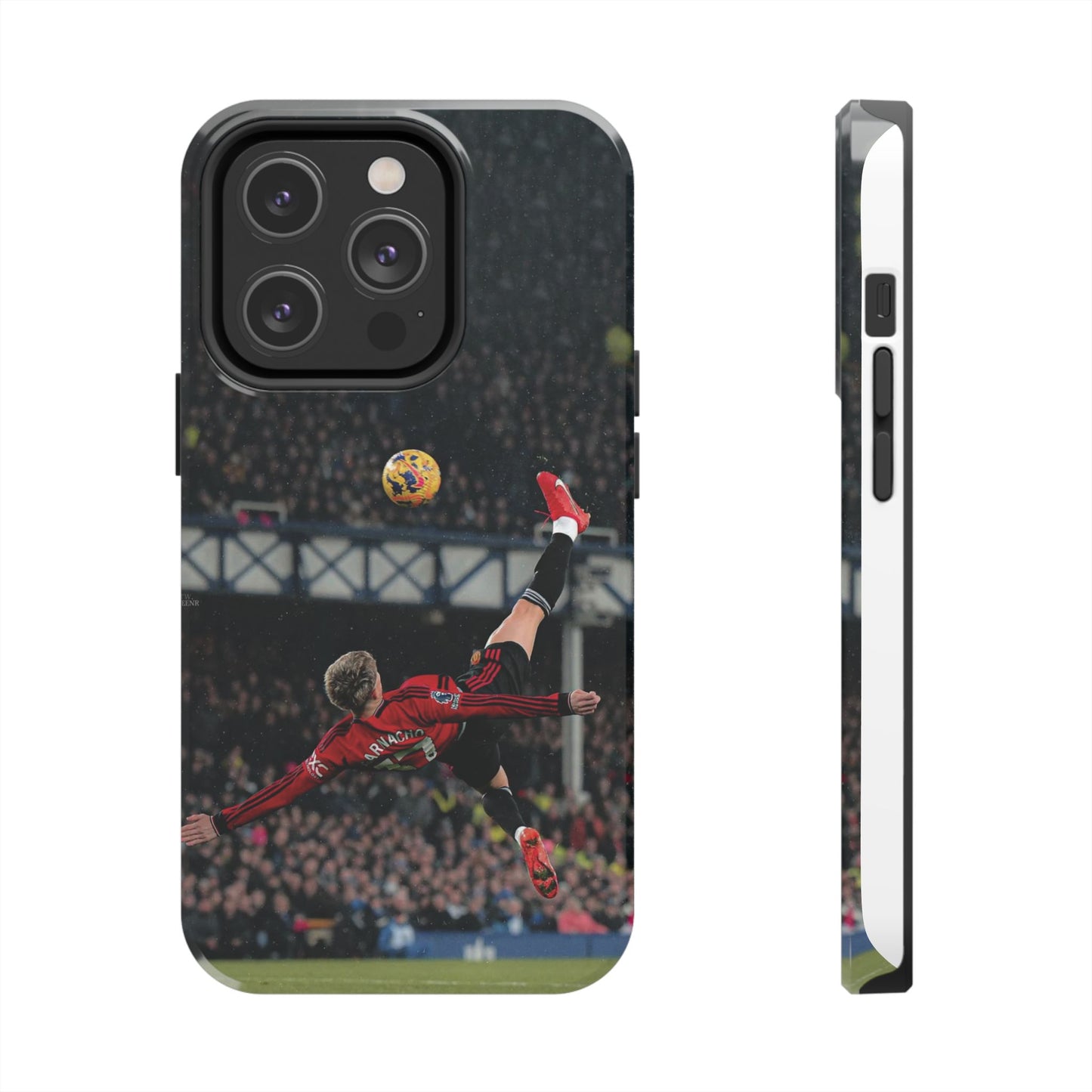 Alejandro Garnacho Soccer Action Tough Phone Cases - Durable and Stylish Protection for Sports Fans