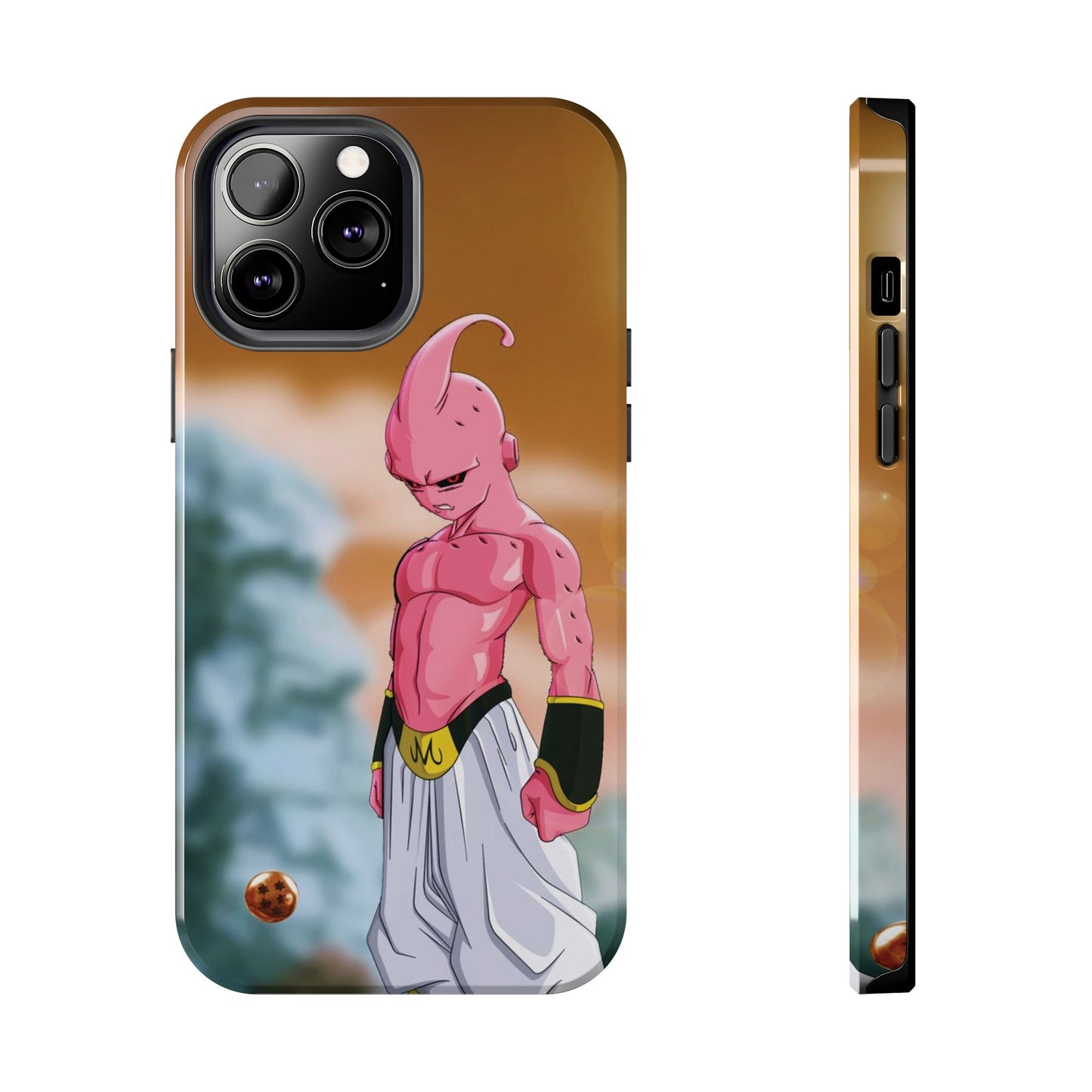 Majin Buu Fierce Dragon Ball Tough Phone Case - Majin Buu Design