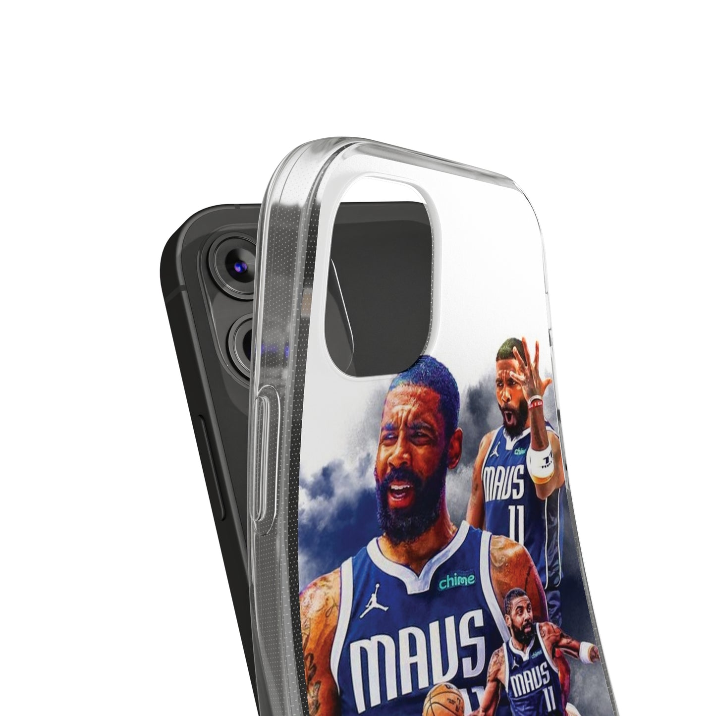 Kyrie Ivring Soft Phone Case with Basketball Theme - Perfect for Sports Fans