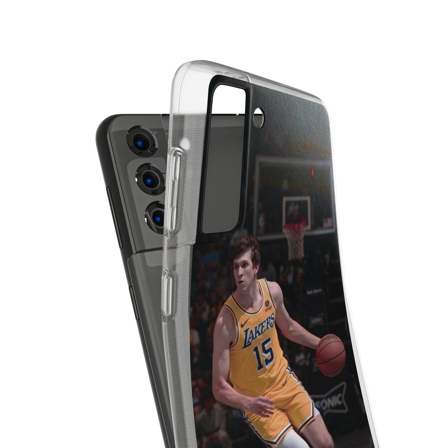 Austin Reaves Basketball Player Soft Phone Case - Lakers Fan Accessory