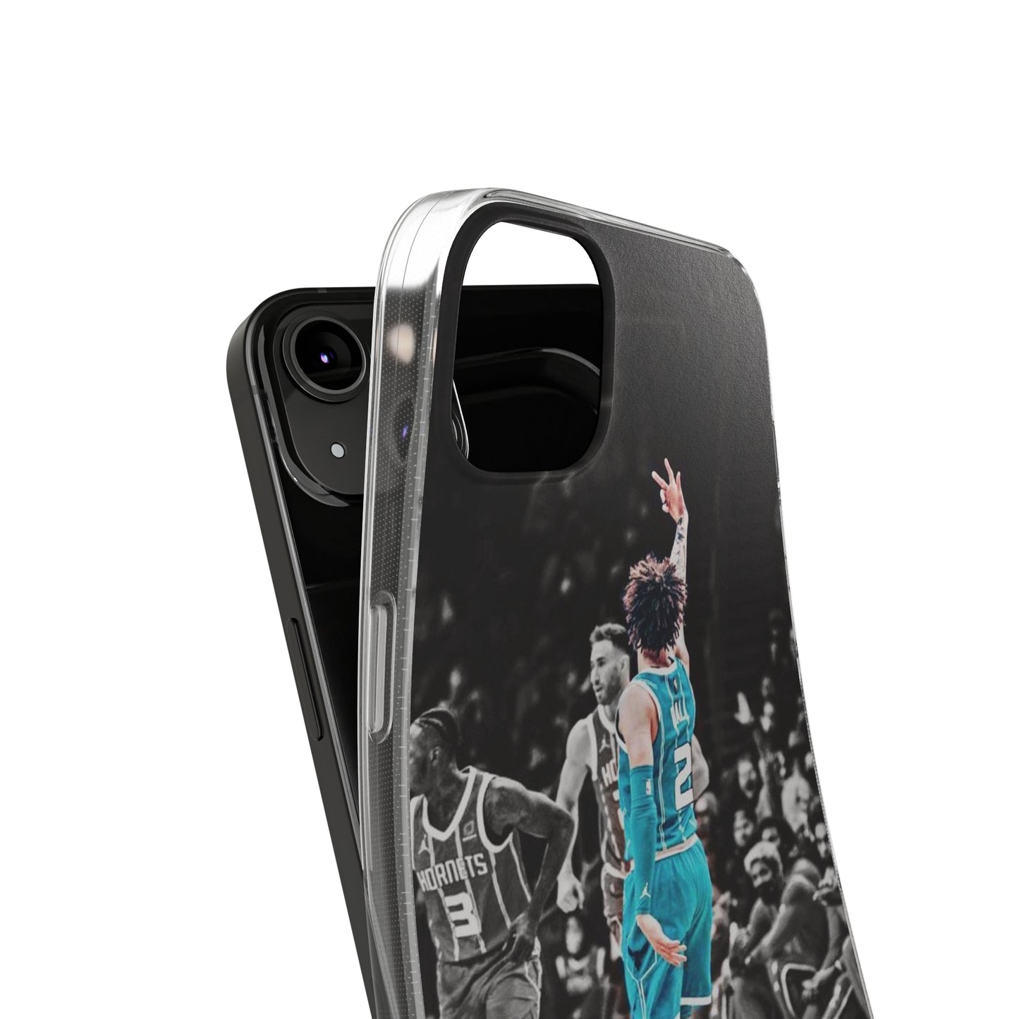 LaMelo Ball Sporty Soft Phone Case with Dynamic Player Design