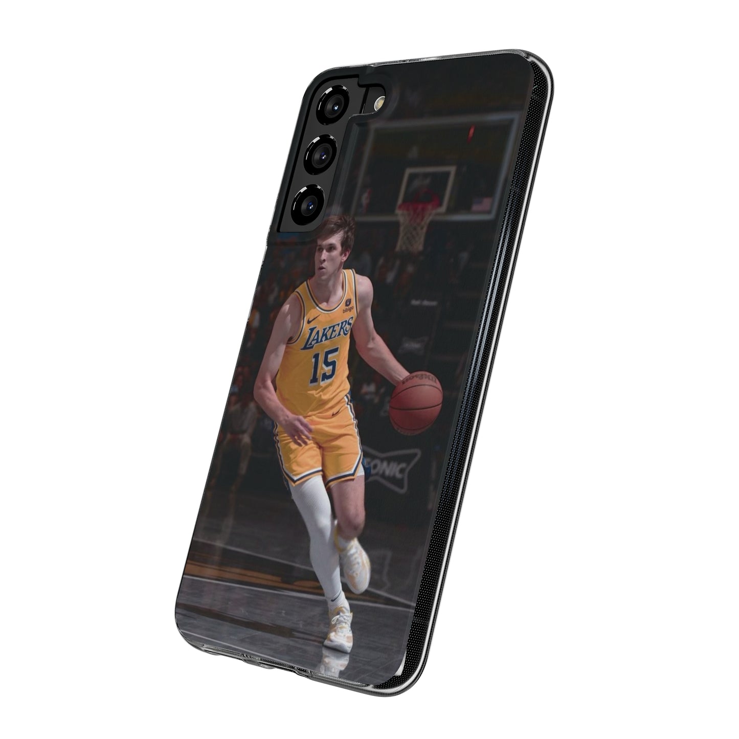 Austin Reaves Basketball Player Soft Phone Case - Lakers Fan Accessory
