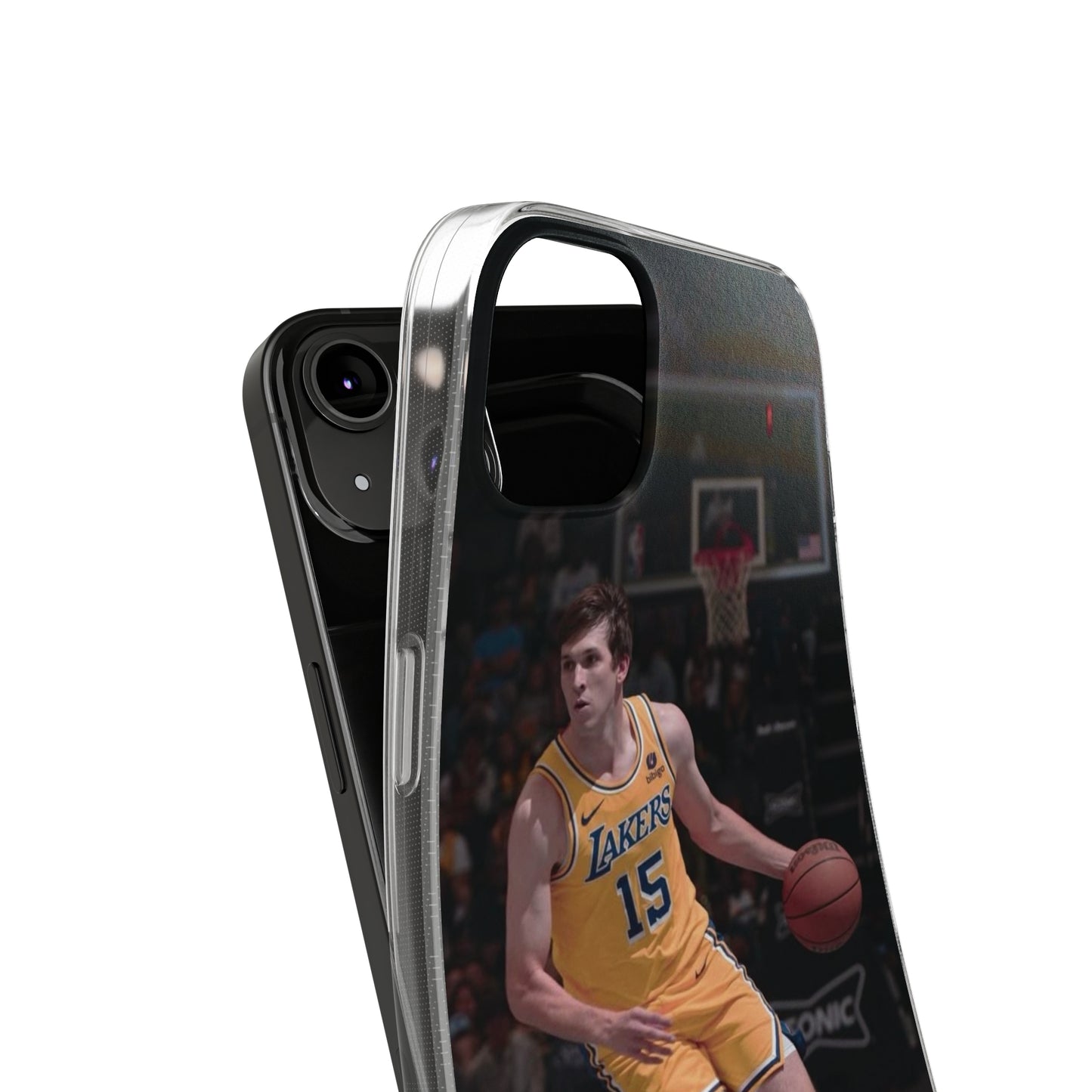 Austin Reaves Basketball Player Soft Phone Case - Lakers Fan Accessory