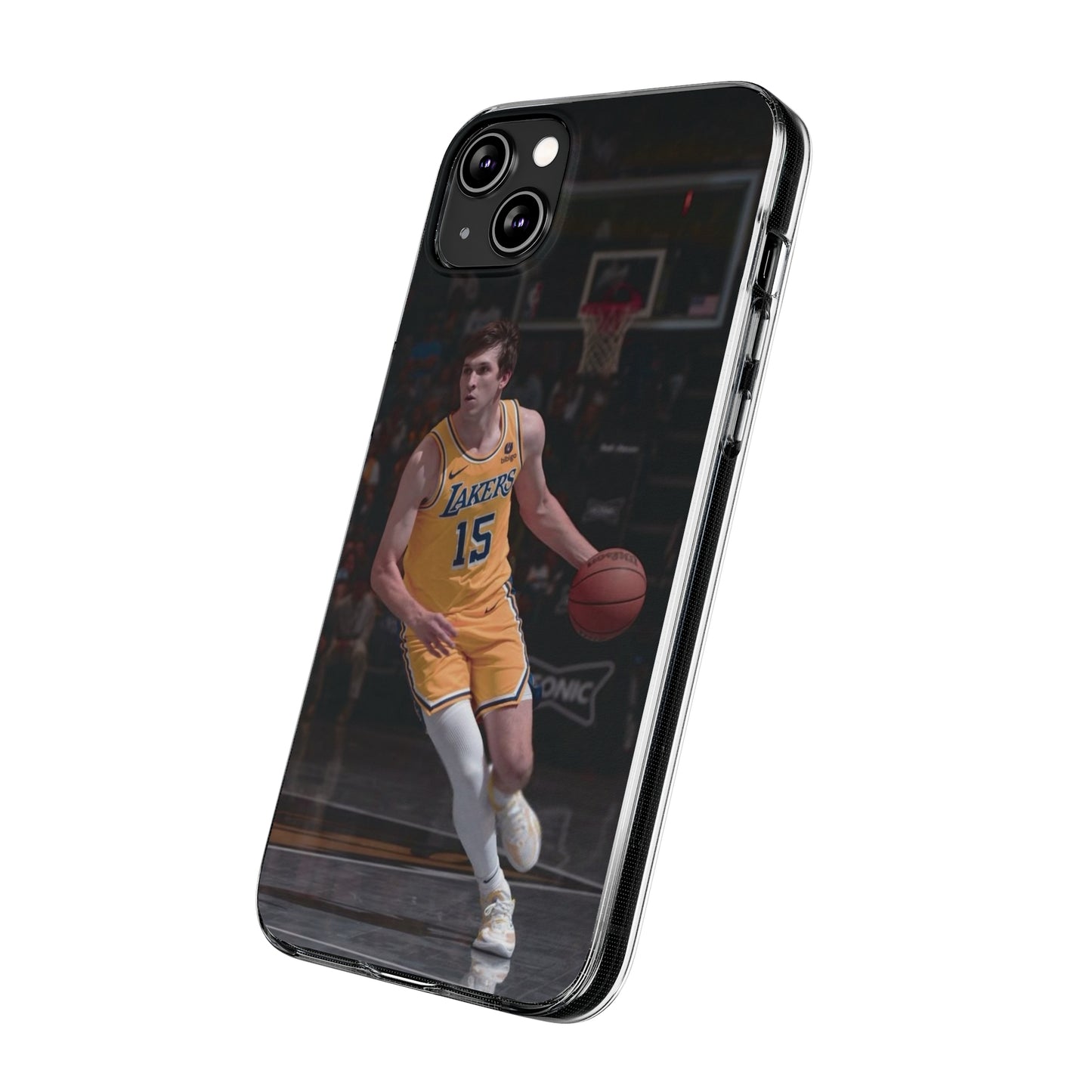 Austin Reaves Basketball Player Soft Phone Case - Lakers Fan Accessory