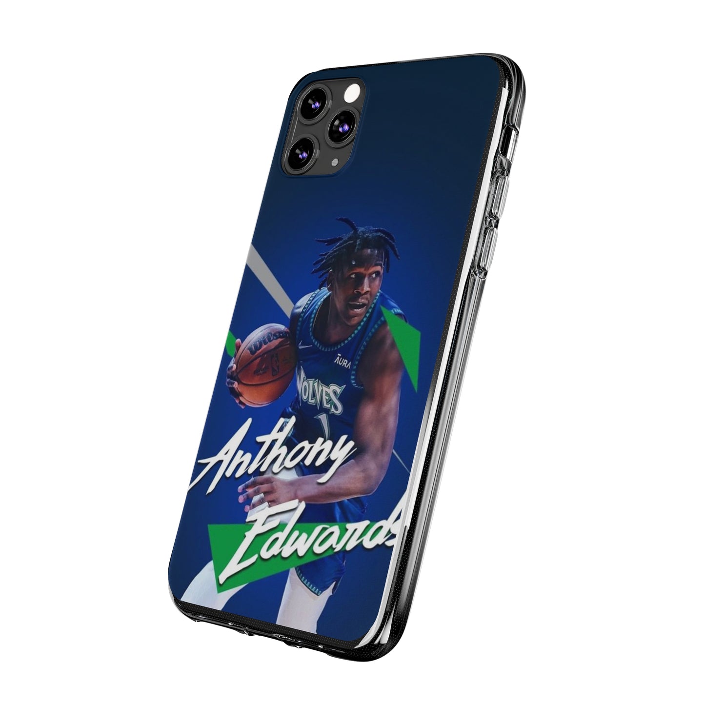 Anthony Edwards Soft Phone Case - Basketball Fan Accessory